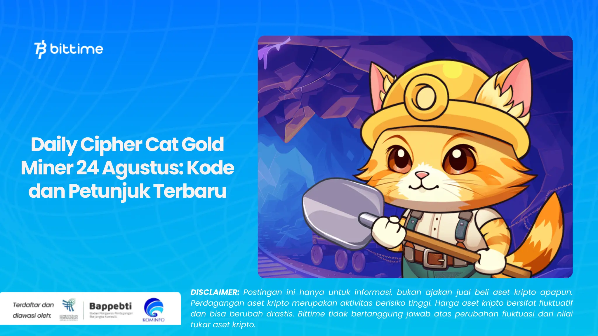 Daily Cipher Cat Gold Miner 24 Agustus Kode dan Petunjuk Terbaru (1).webp