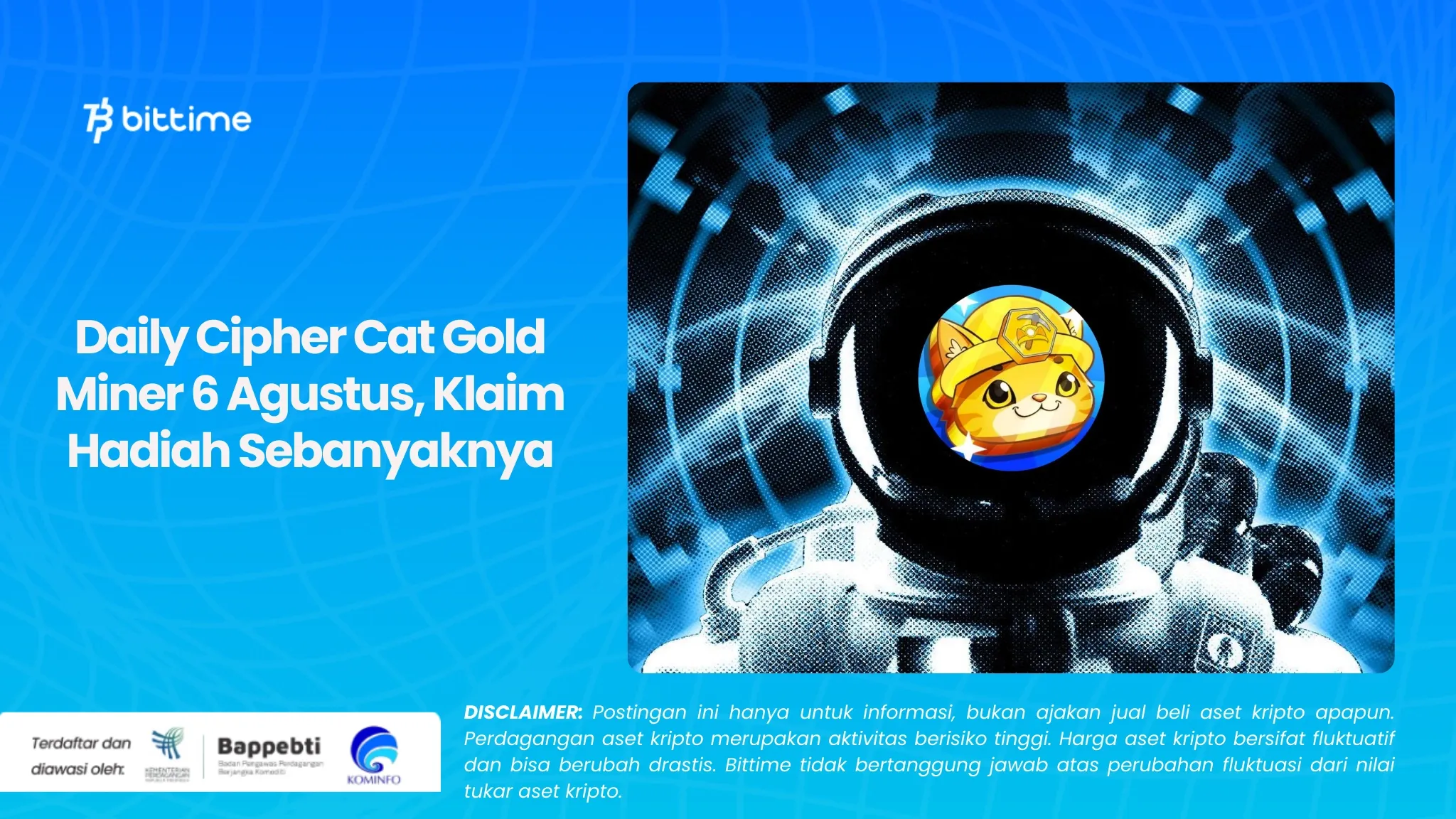 Daily Cipher Cat Gold Miner 6 Agustus