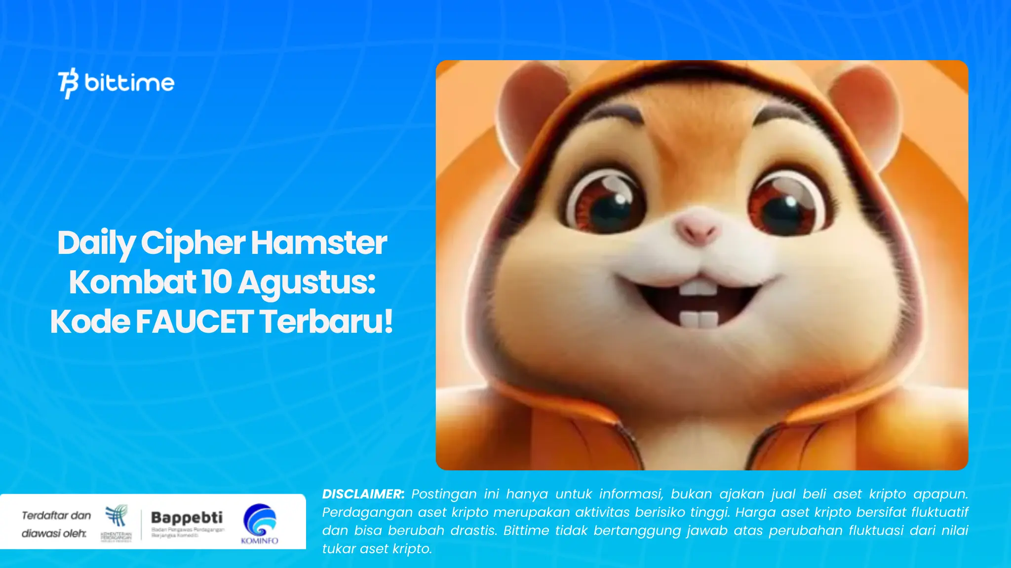 Daily Cipher Hamster Kombat 10 Agustus Kode FAUCET Terbaru!.webp