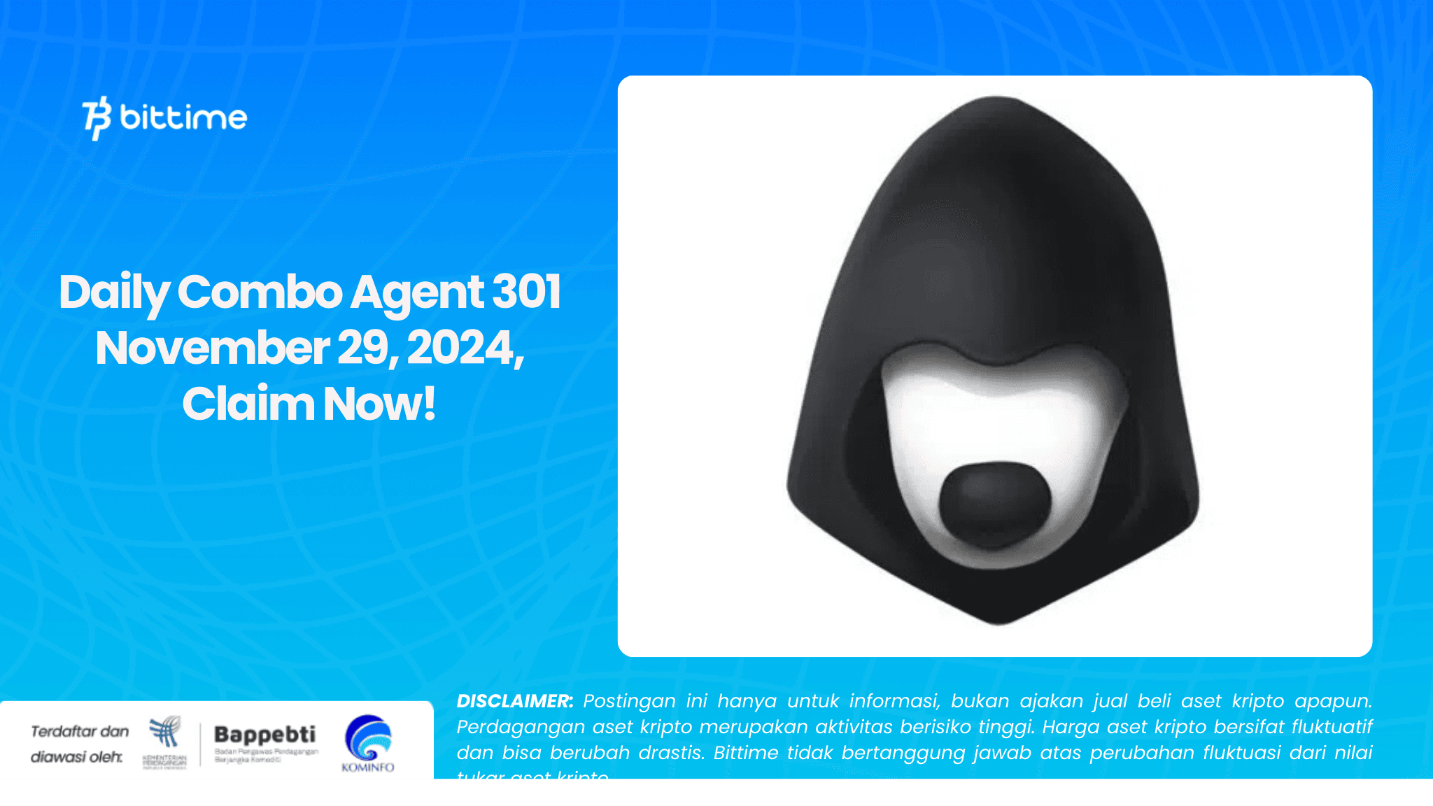 Daily Combo Agent 301 November 29, 2024, Claim Now!.png