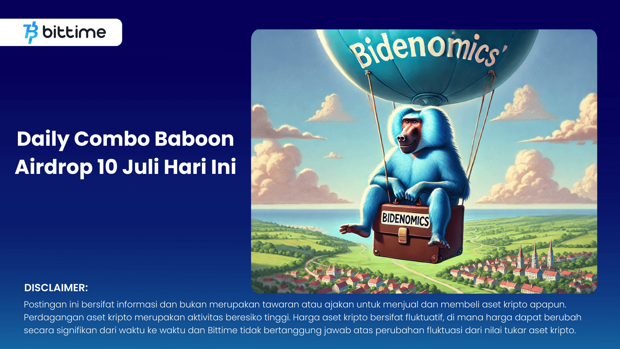 Daily Combo Baboon Airdrop 10 Juli Hari Ini