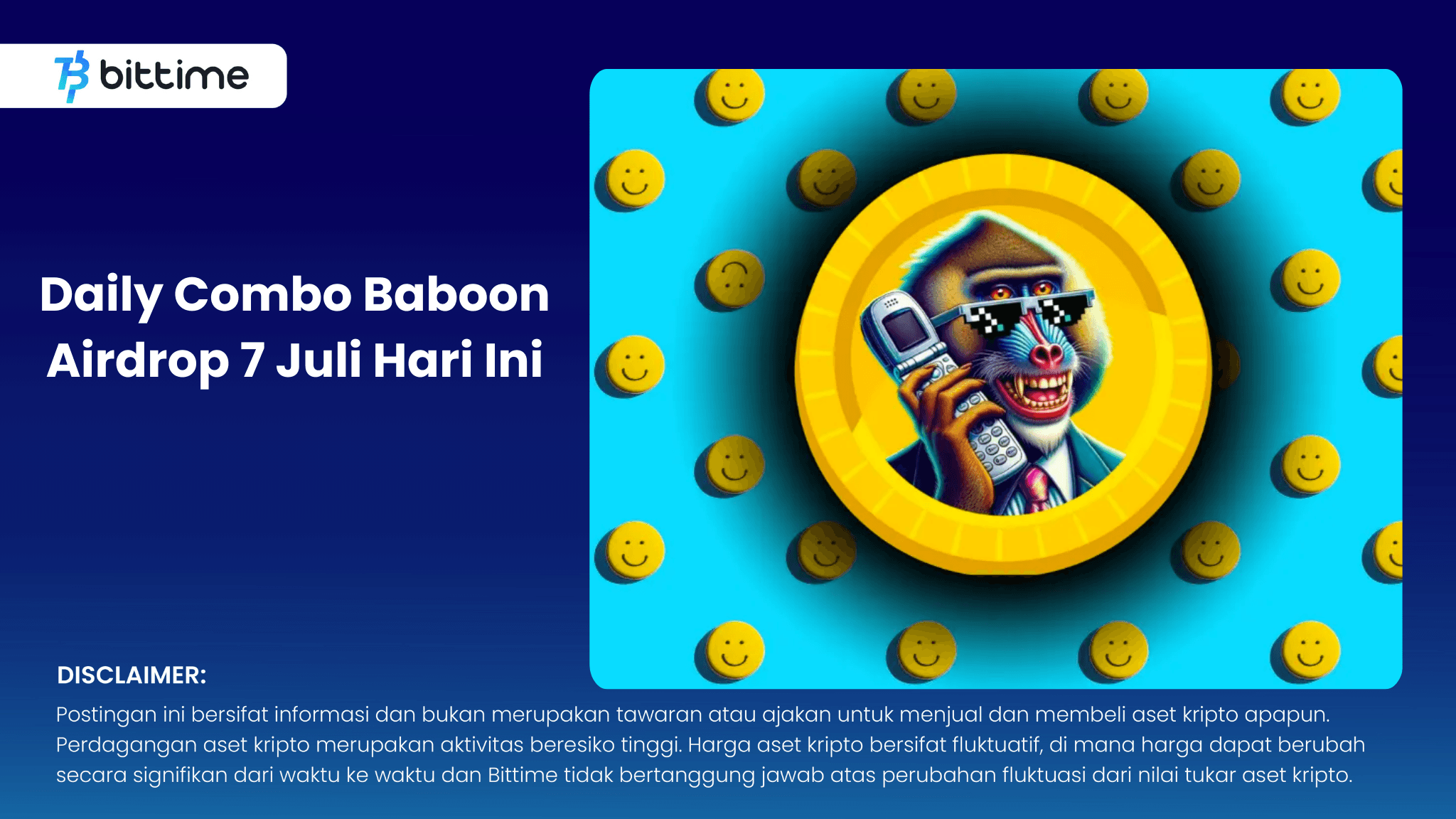 Daily Combo Baboon Airdrop 7 Juli Hari Ini