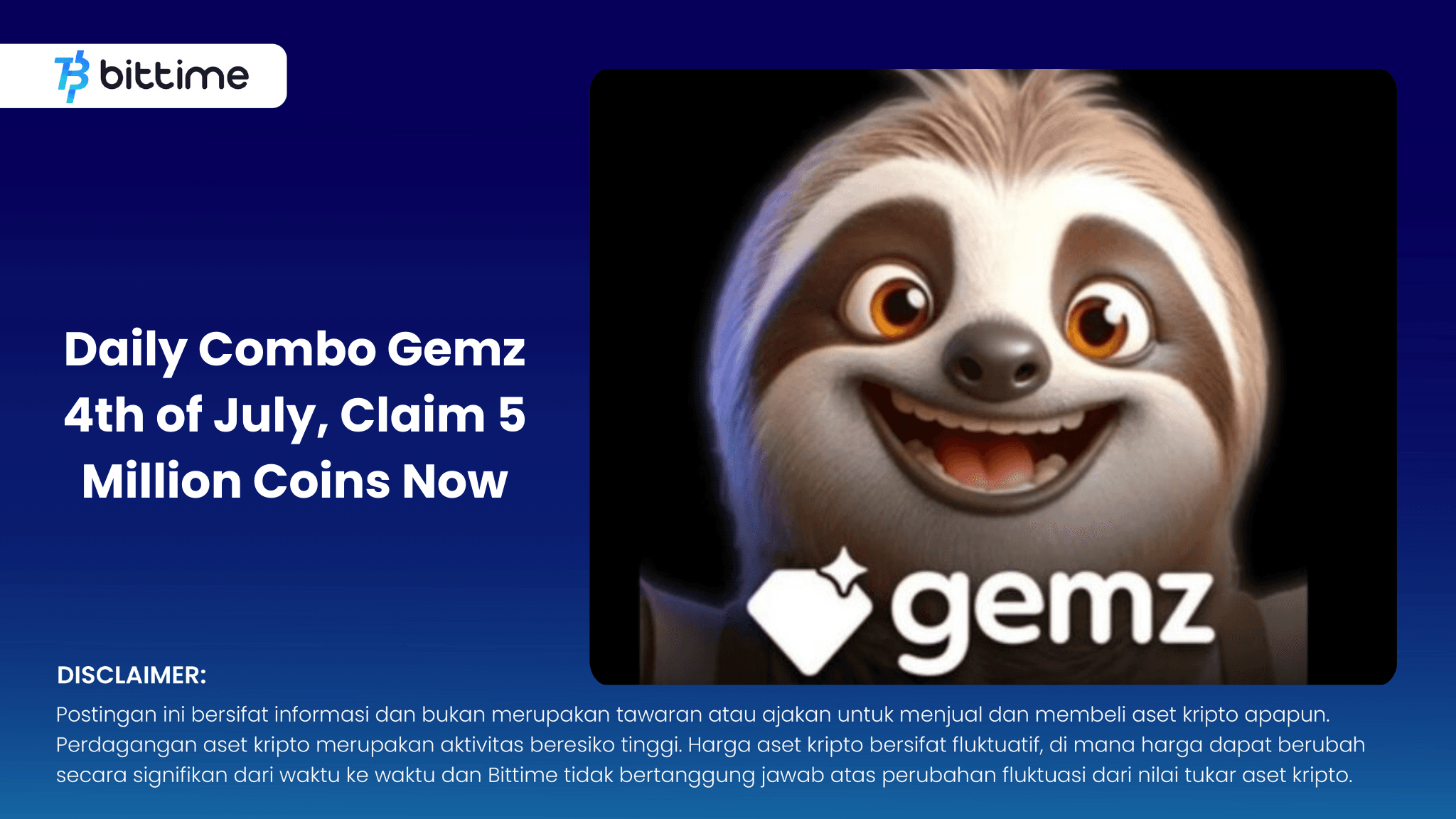 Daily Combo Gemz 4 Juli