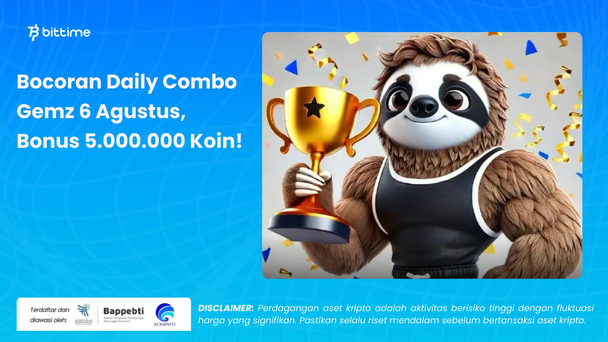 Daily Combo Gemz 6 Agustus - Bittime