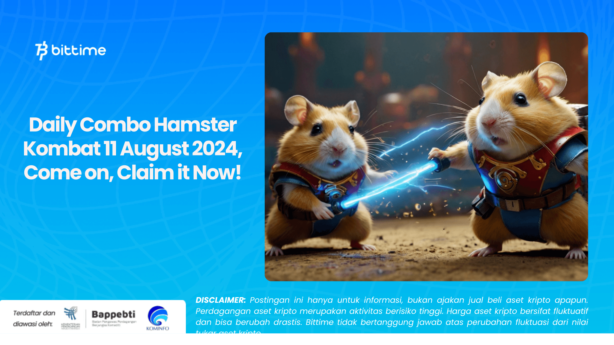 Daily Combo Hamster Kombat 11 August 2024, Come on, Claim it Now!.png