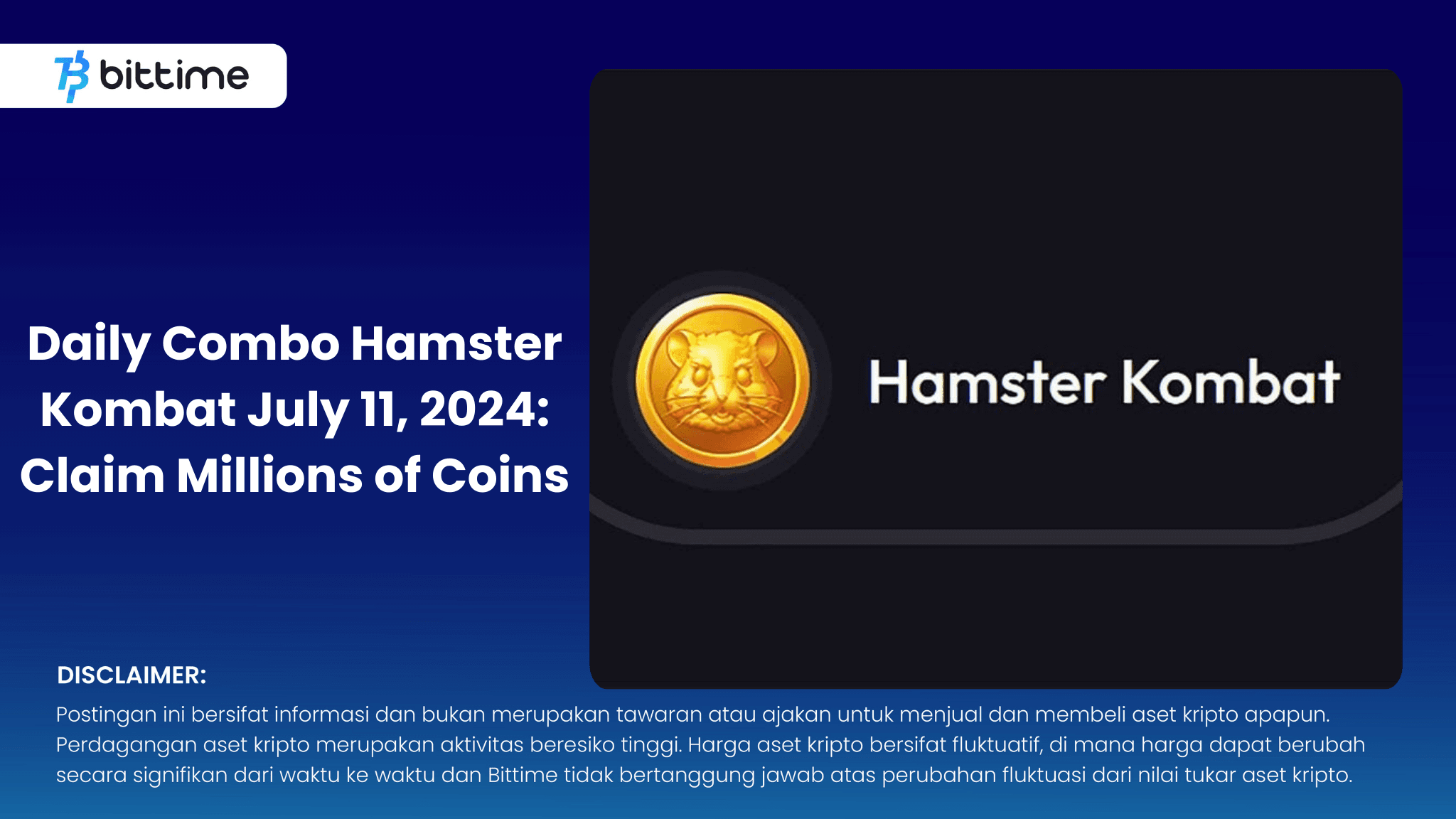 Daily Combo Hamster Kombat 11 Juli 2024