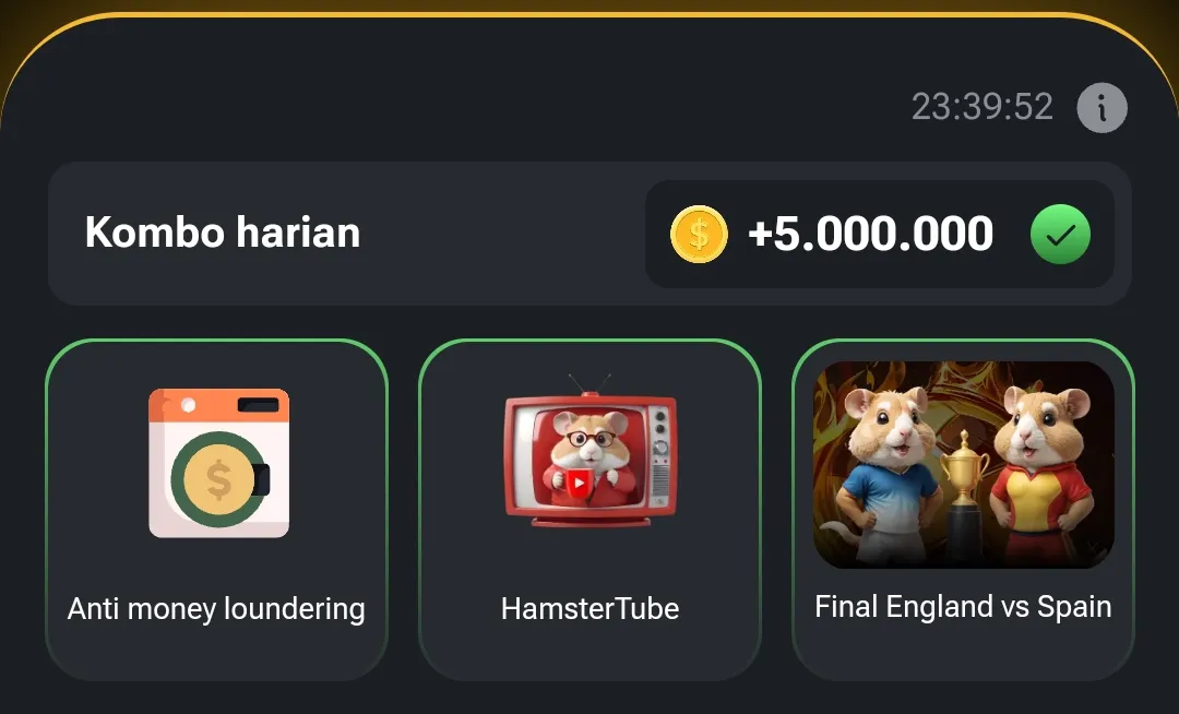 Daily Combo Hamster Kombat 15 Juli 2024 - Biittime