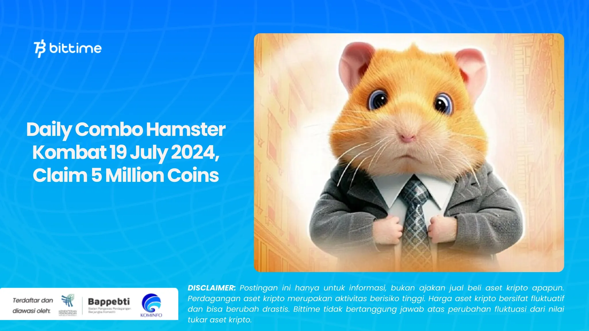 Daily Combo Hamster Kombat 19 Juli 2024