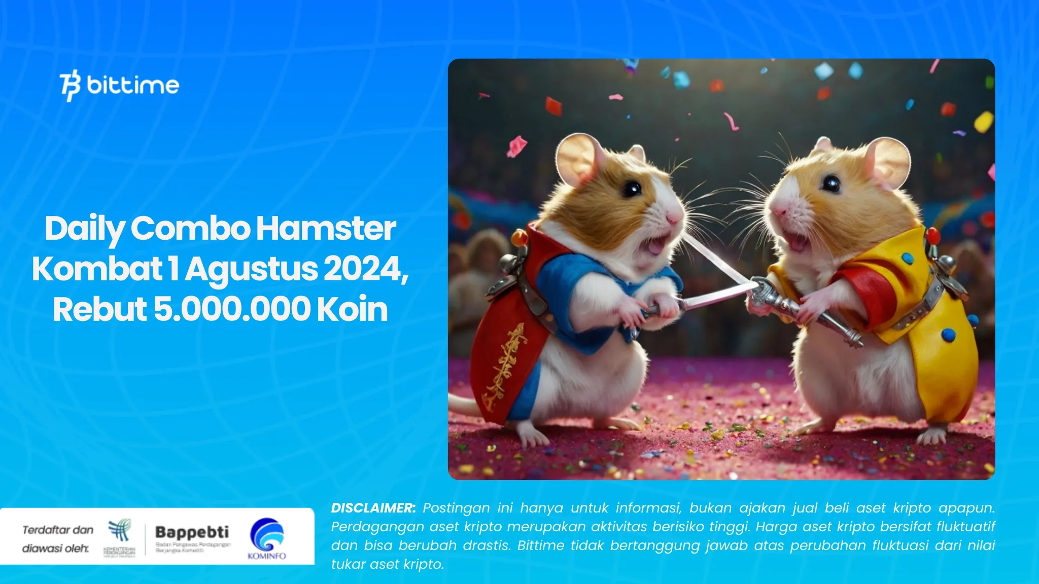 Daily Combo Hamster Kombat 1 Agustus 2024