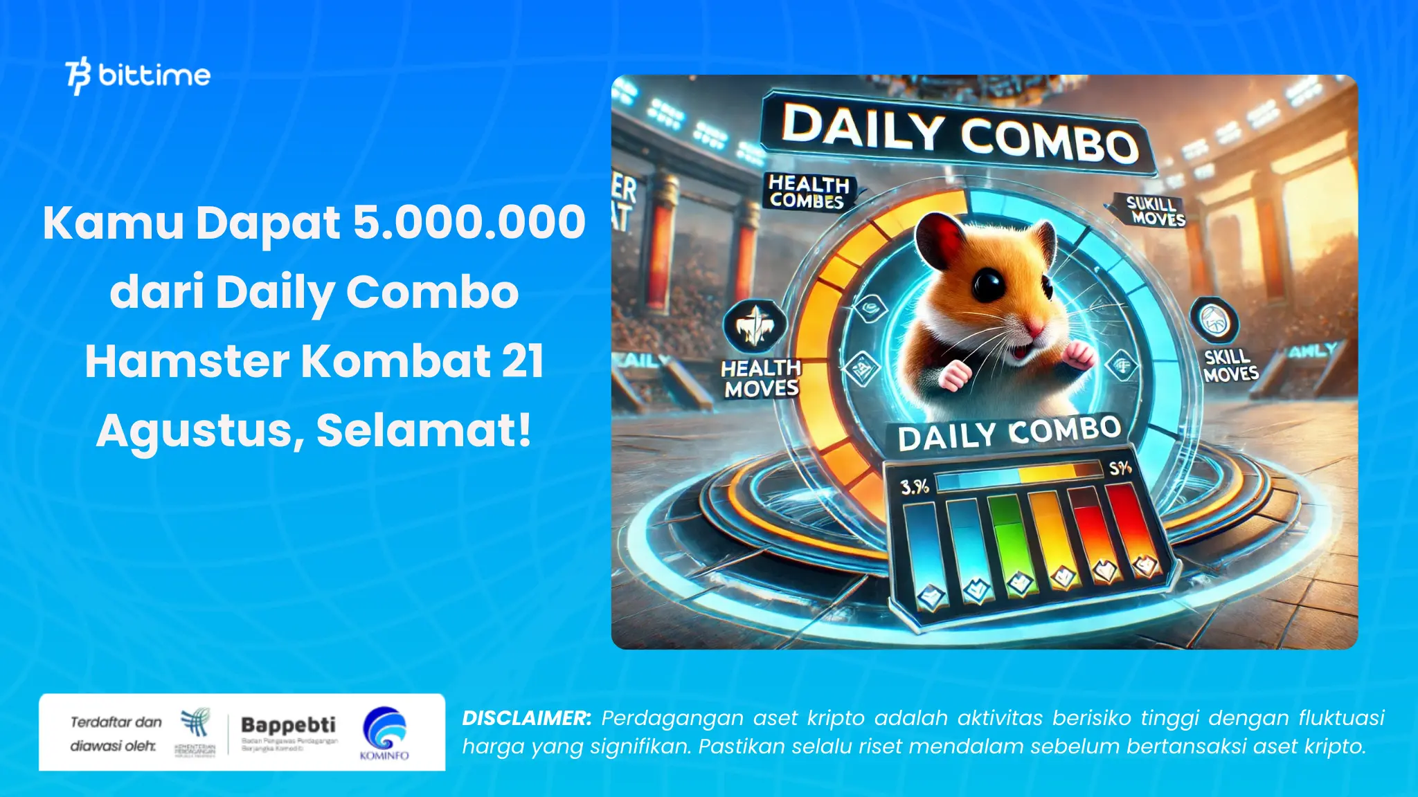 Daily Combo Hamster Kombat 21 Agustus - Bittime