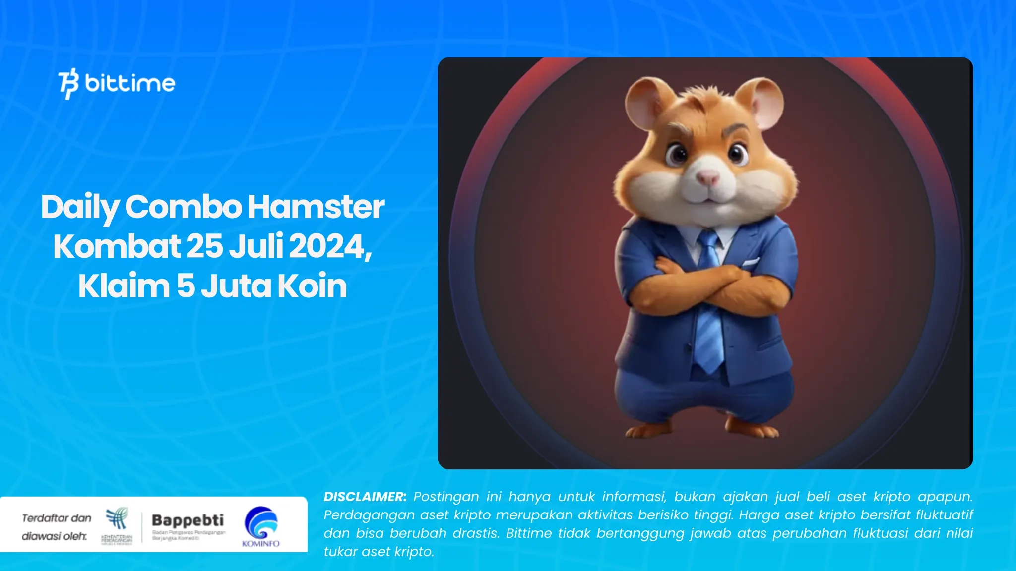 Daily Combo Hamster Kombat 25 Juli 2024