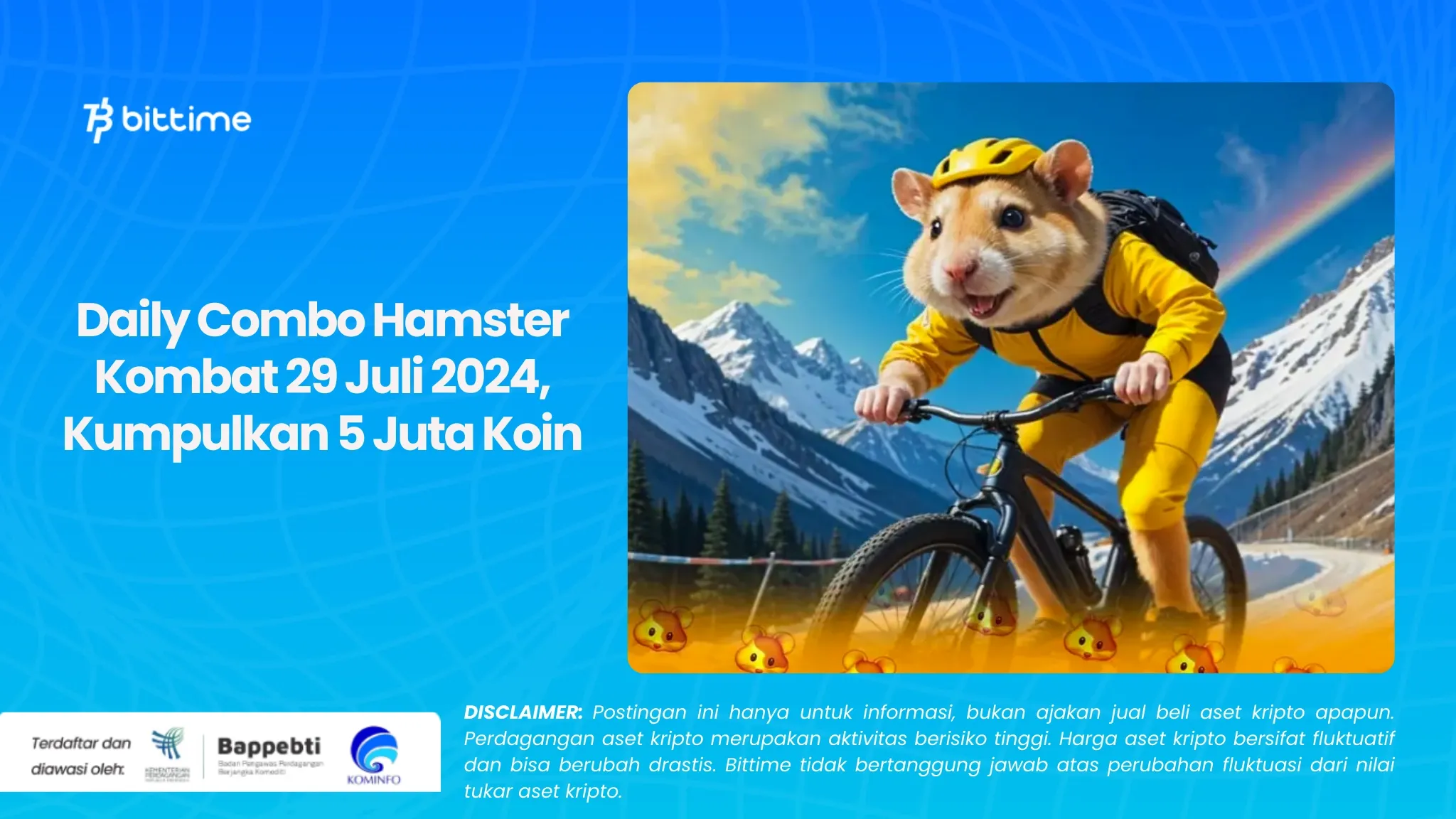 Daily Combo Hamster Kombat 29 Juli 2024