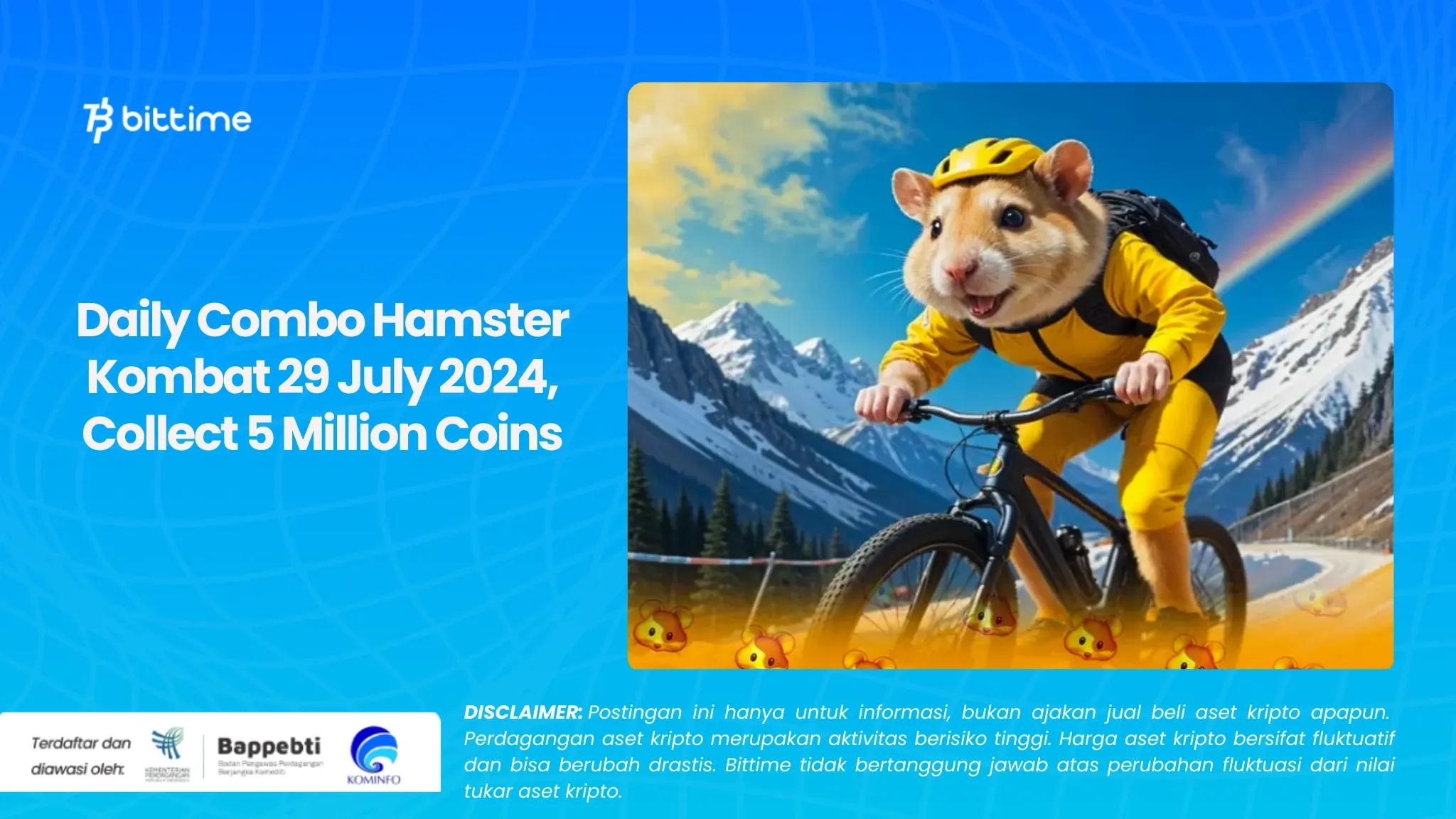 Daily Combo Hamster Kombat 29 July 2024