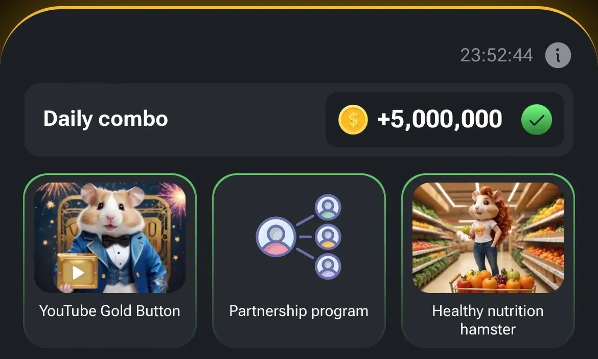 Daily Combo Hamster Kombat 8 Agustus 2024, Ini Bocoran-nya!