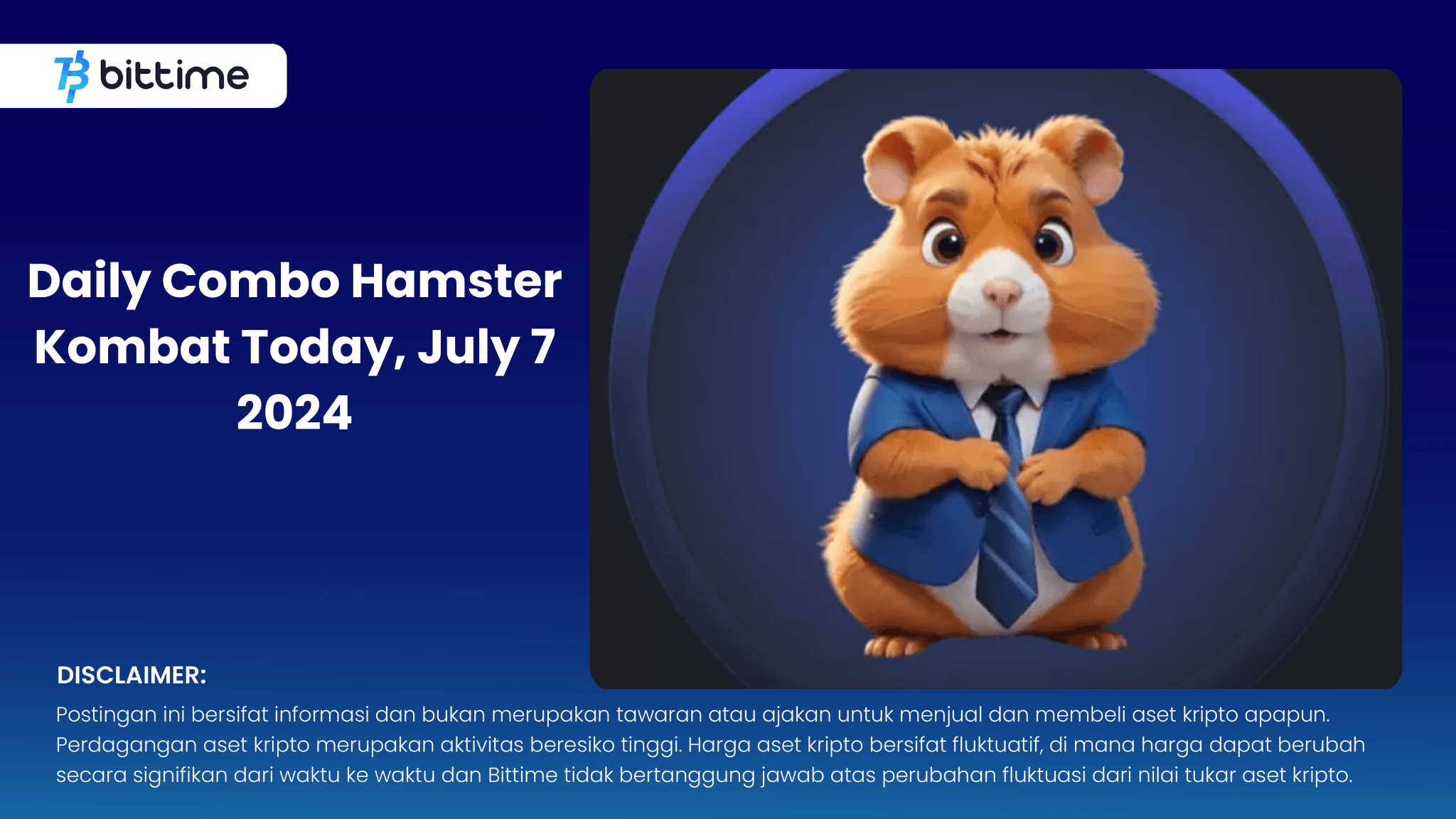 Daily Combo Hamster Kombat hari ini