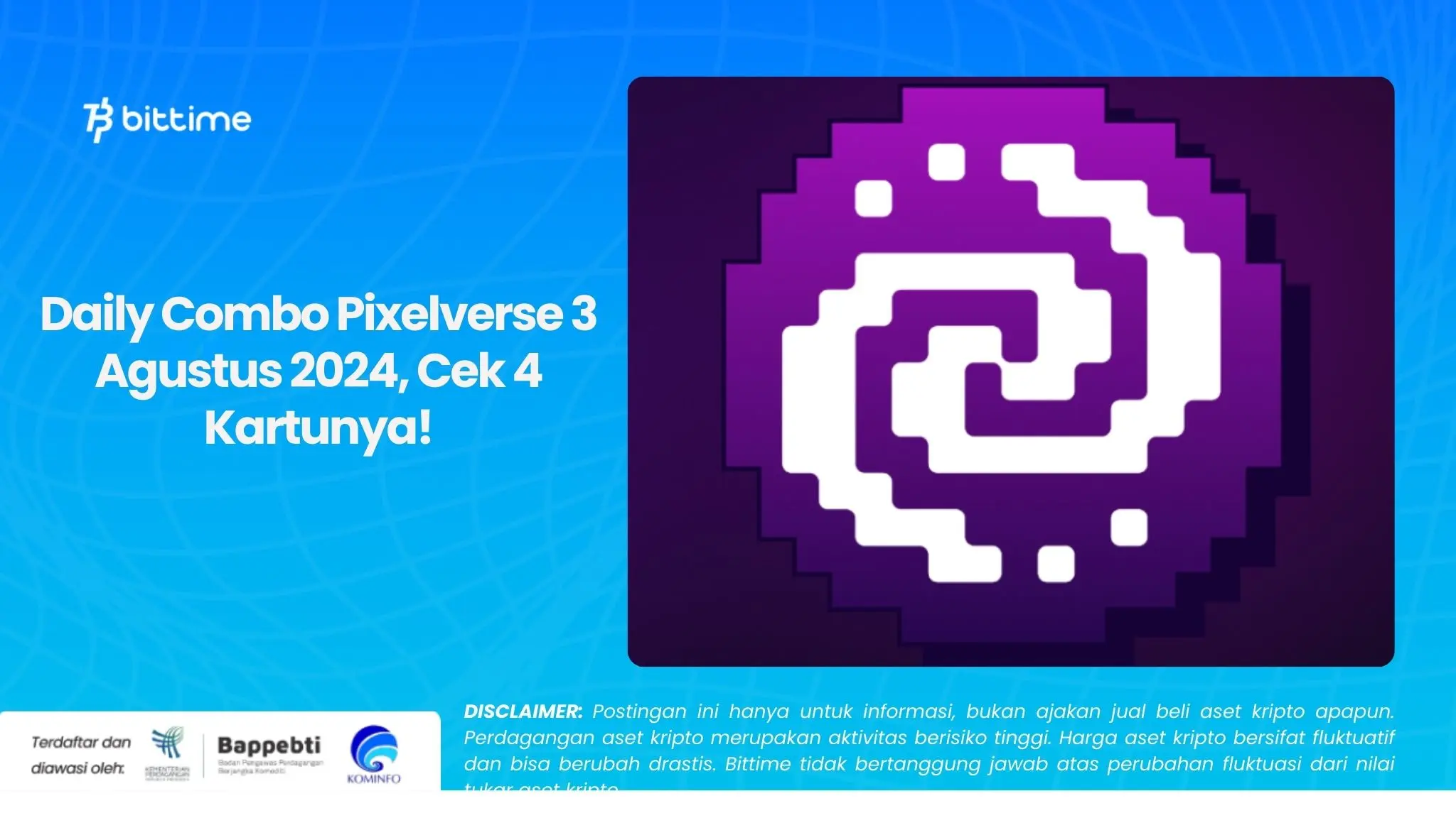 Daily Combo Pixelverse 3 Agustus 2024, Cek 4 Kartunya!.webp