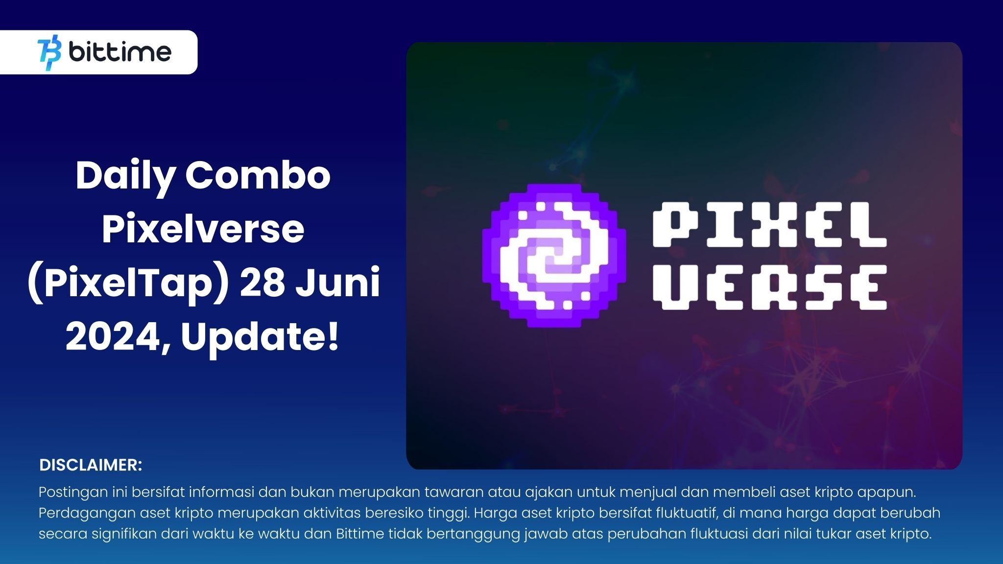 Pixelverse Daily Combo (PixelTap) June 28, 2024, Update!