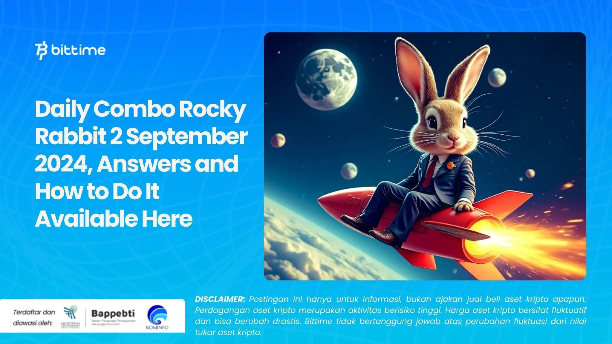 Daily Combo Rocky Rabbit 2 September