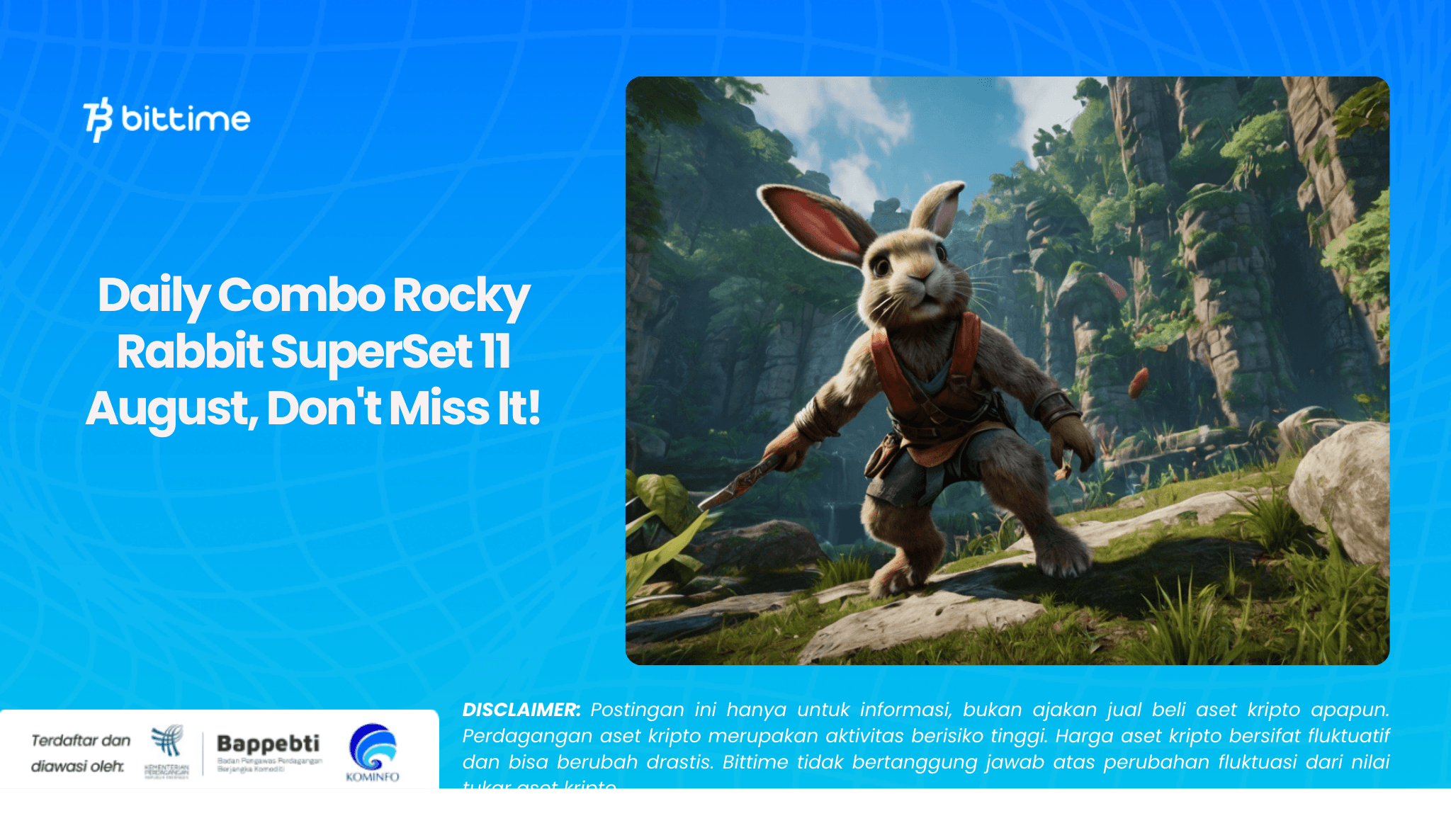 Daily Combo Rocky Rabbit SuperSet 11 August, Don't Miss It!.png