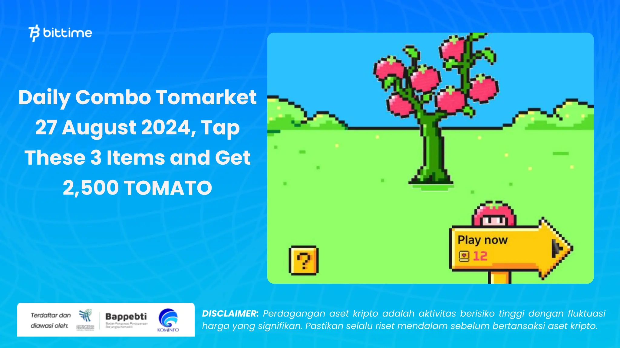 Daily Combo Tomarket 27 Agustus - Bittime