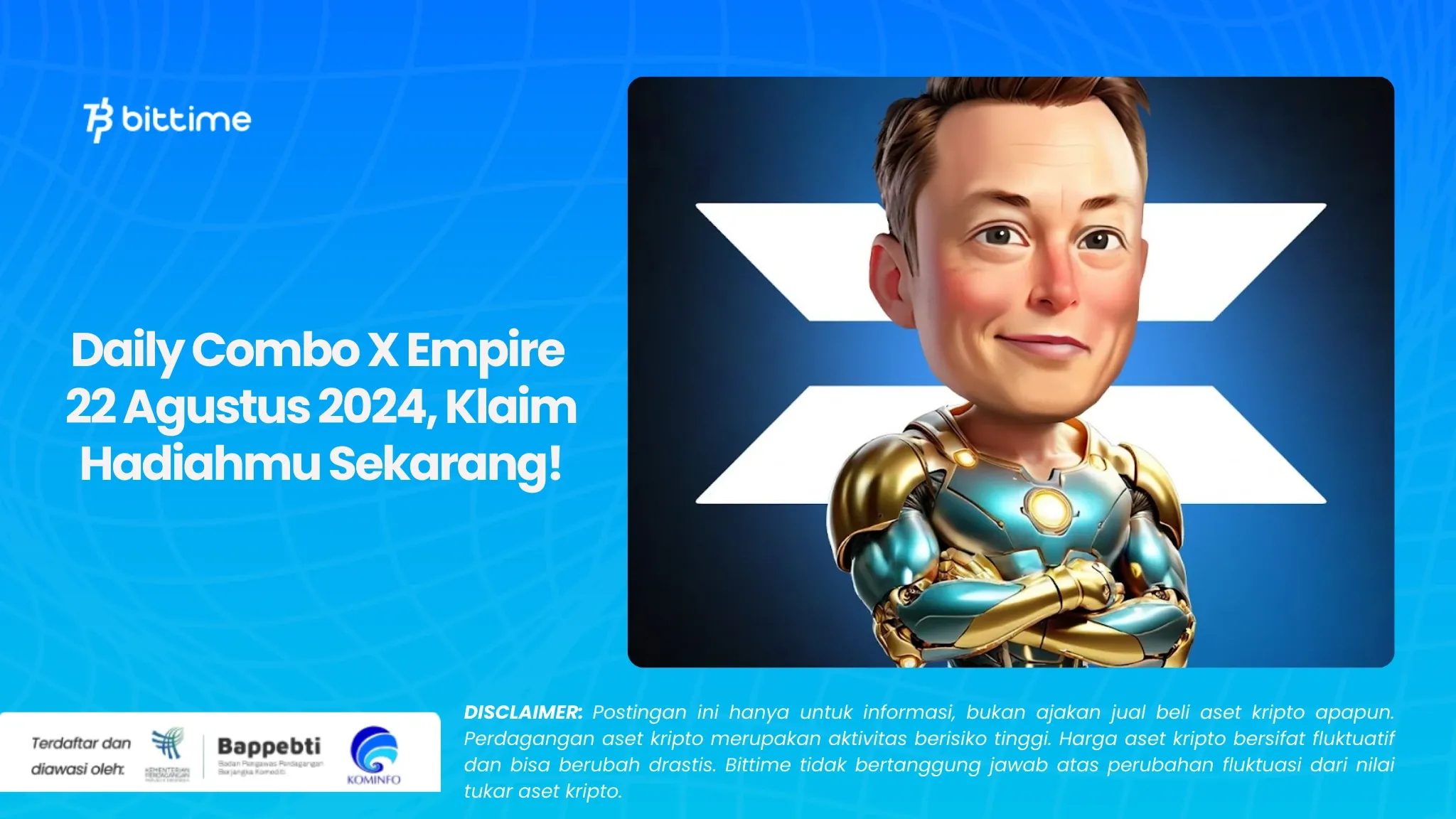 Daily Combo X Empire 22 Agustus 2024, Klaim Hadiahmu Sekarang!.webp