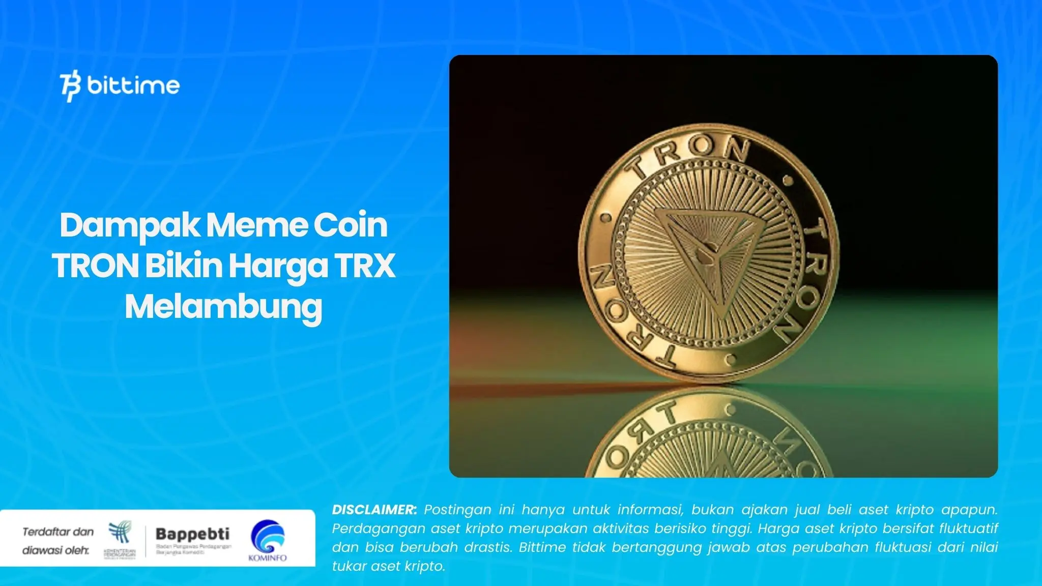 Dampak Meme Coin TRON Bikin Harga TRX Melambung.webp