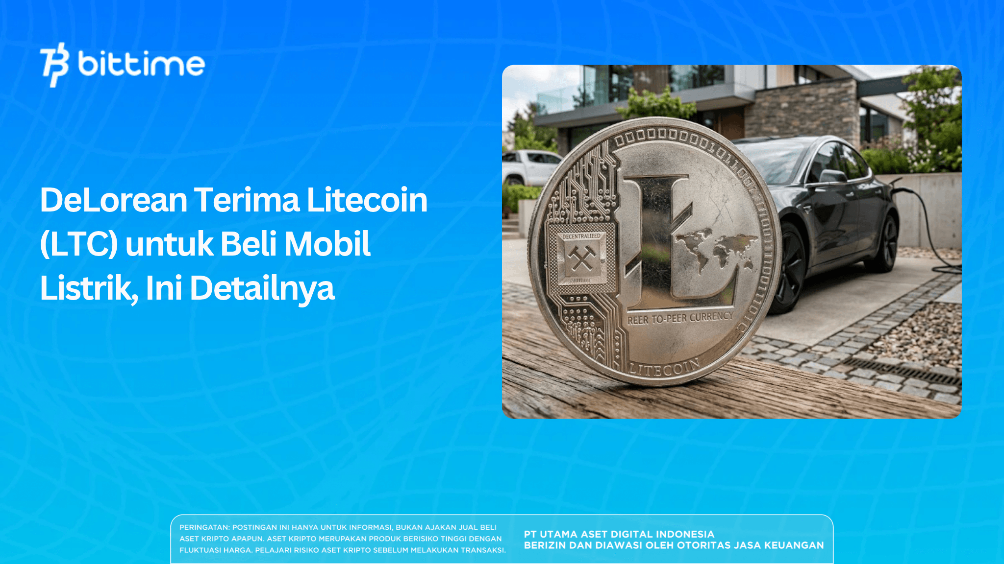 DeLorean Accepts Litecoin (LTC) to Buy Electric Cars, Here Are the Details