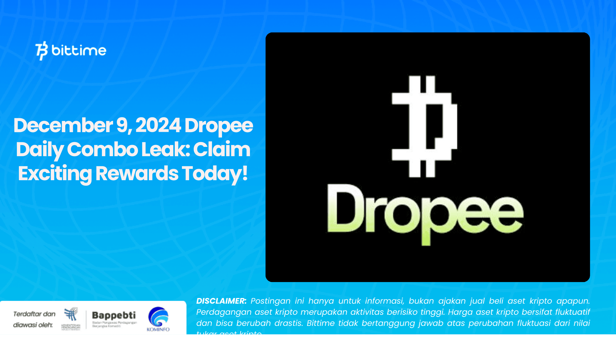 December 9, 2024 Dropee Daily Combo Leak Claim Exciting Rewards Today!.png