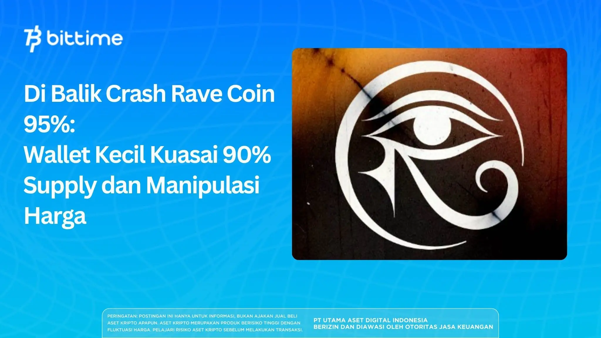 Di Balik Crash Rave Coin 95%: Wallet Kecil Kuasai 90% Supply dan Manipulasi Harga