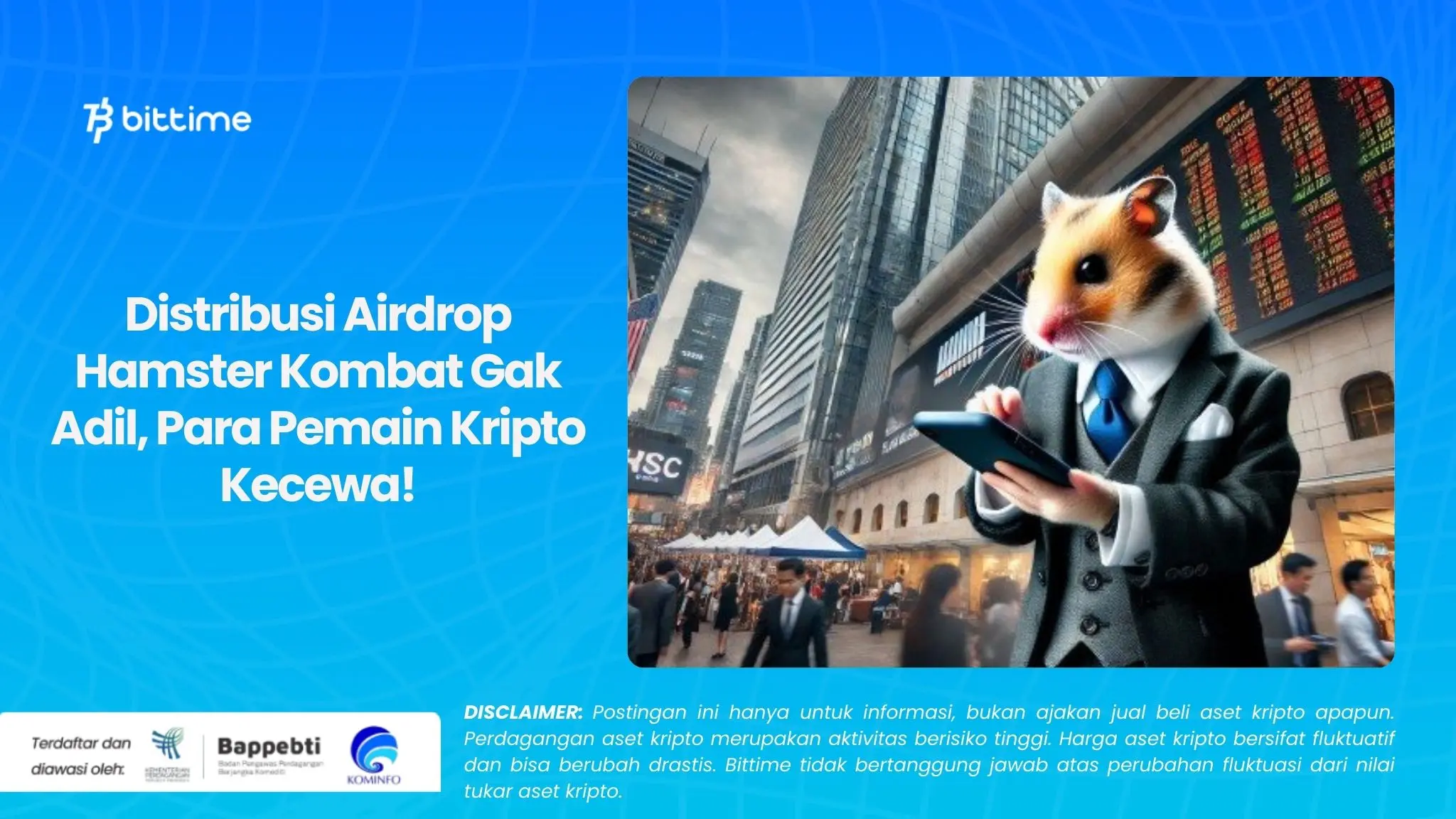 Distribusi Airdrop Hamster Kombat Gak Adil, Para Pemain Kripto Kecewa!.webp