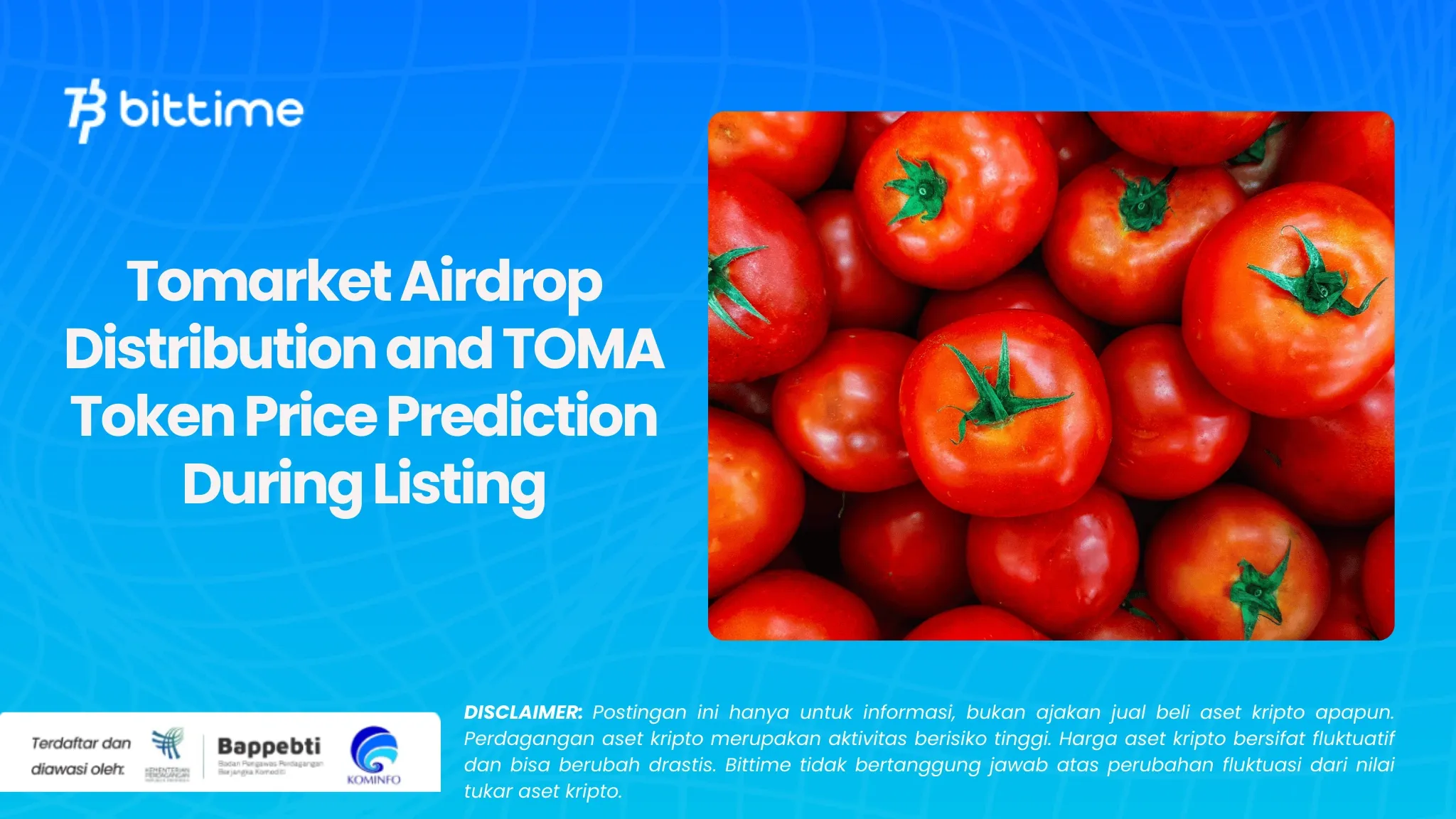 Distribusi Airdrop Tomarket dan Prediksi Harga Token TOMA Saat Listing.