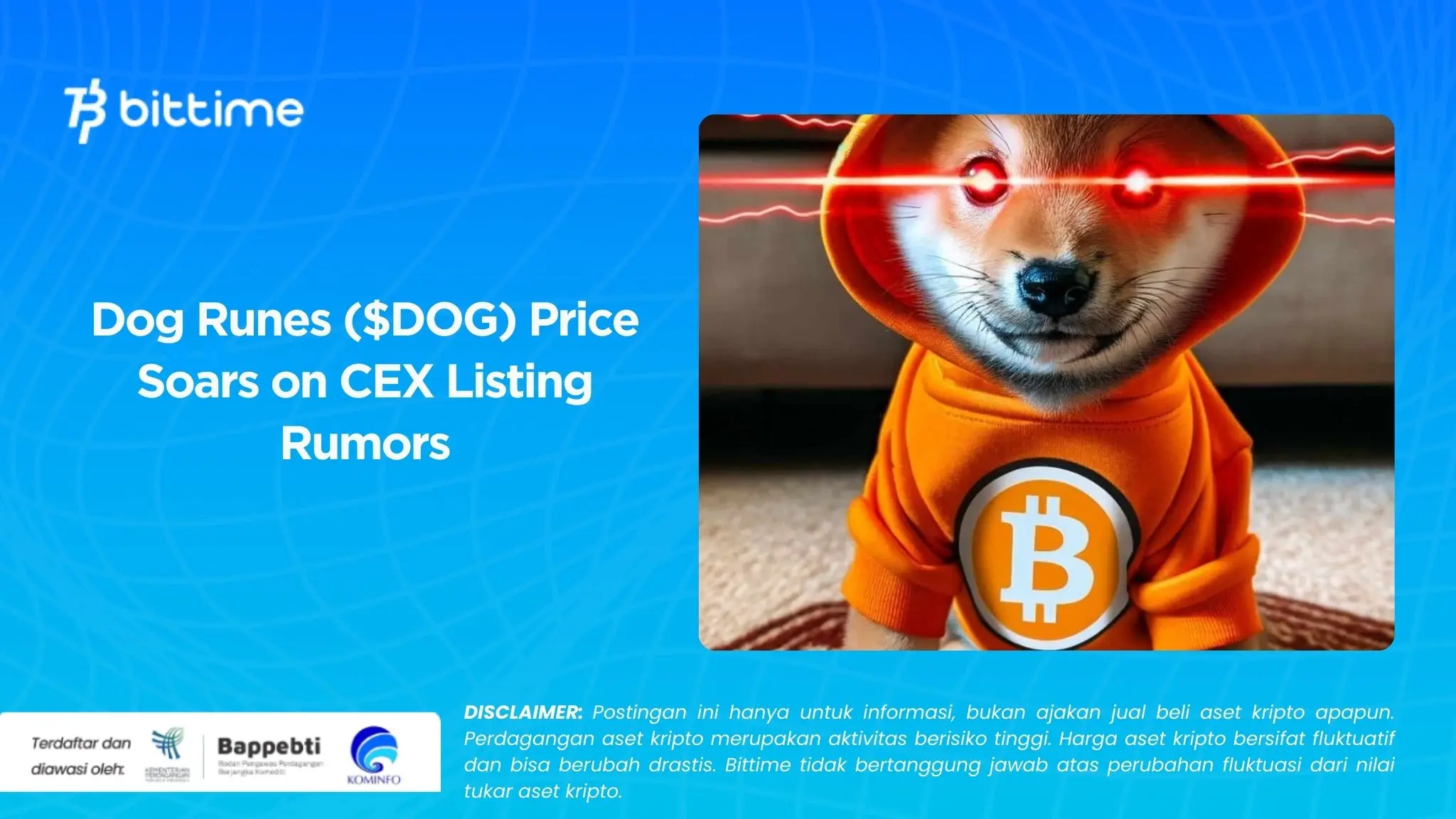 Dog Runes ($DOG) Price Soars on CEX Listing Rumors