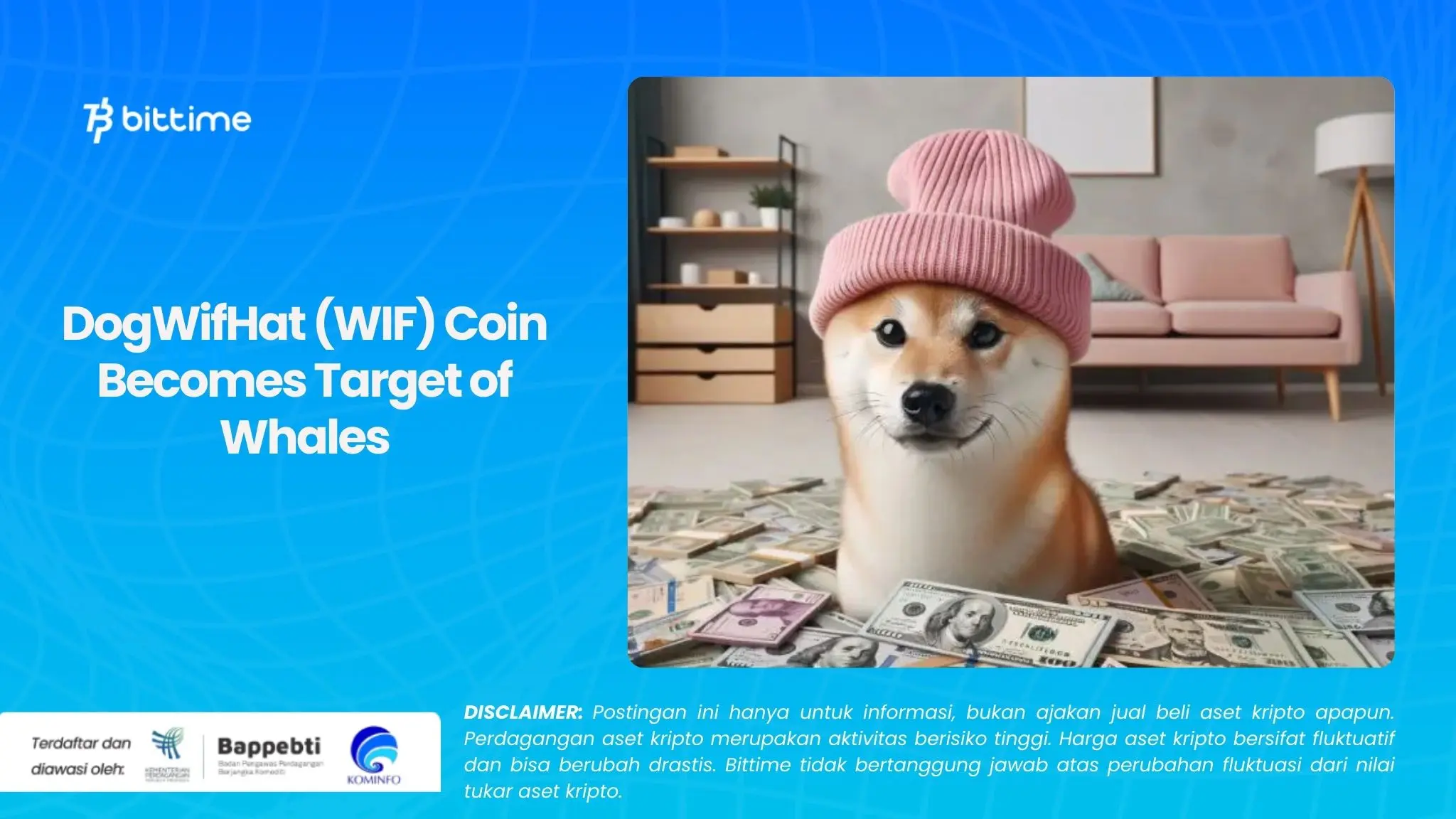 DogWifHat (WIF) Coin Becomes Target of Whales.webp