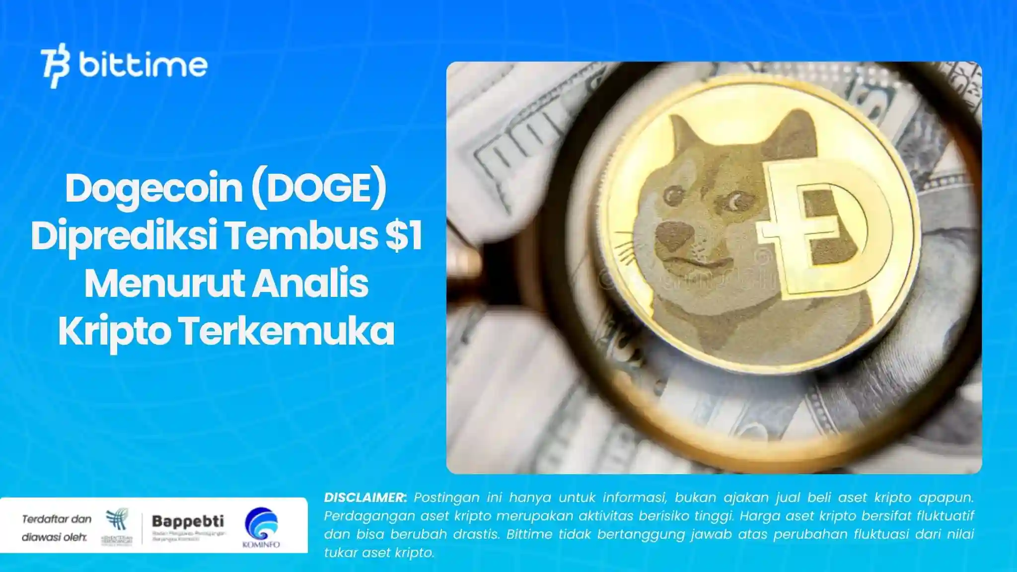 Dogecoin (DOGE) Diprediksi Tembus $1 Menurut Analis Kripto Terkemuka.webp