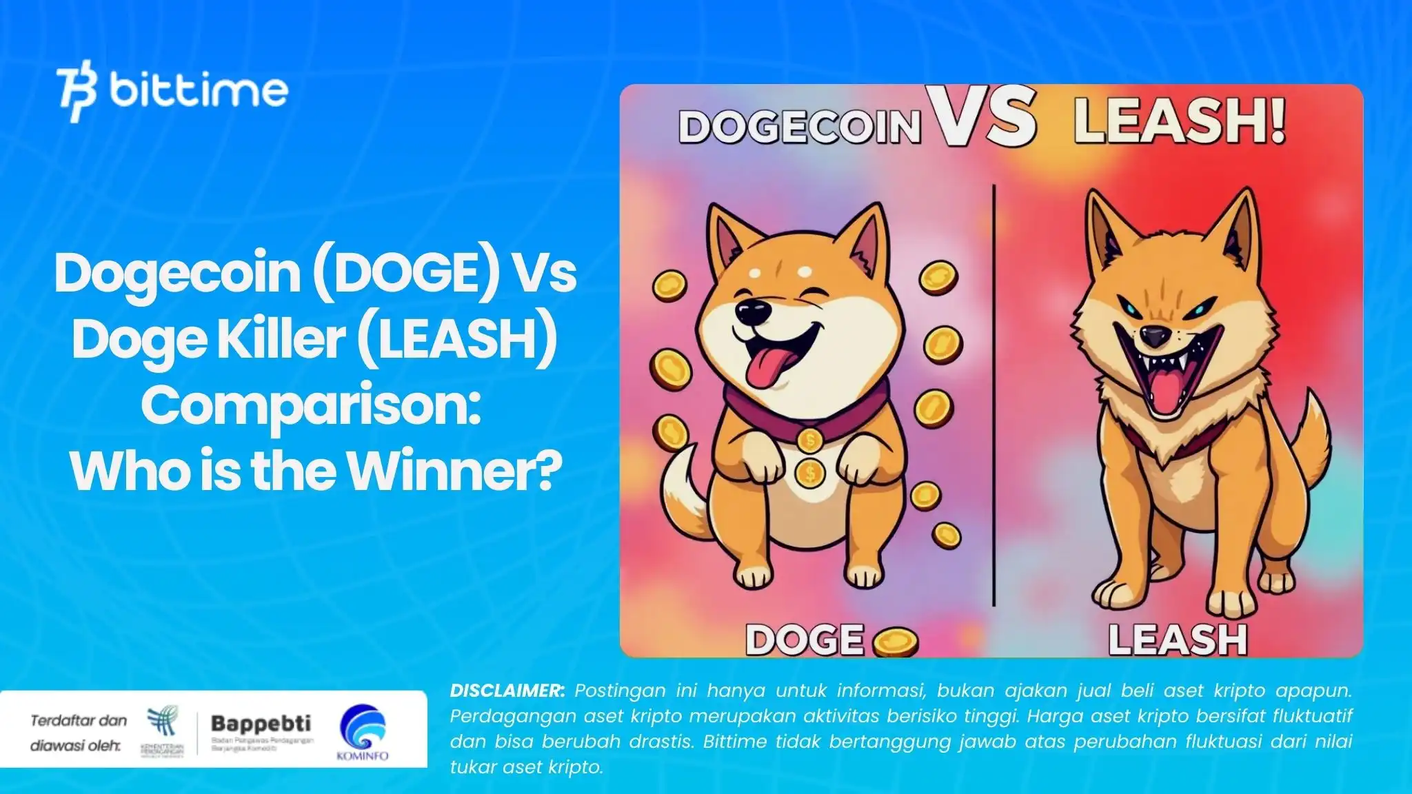 Dogecoin (DOGE) Vs Doge Killer (LEASH) Comparison Who is the Winner.webp