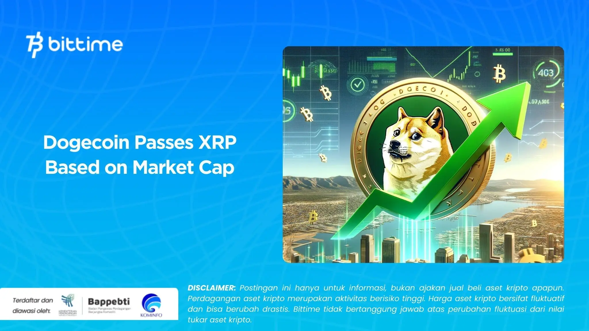 Dogecoin Passes XRP Based on Market Cap.webp