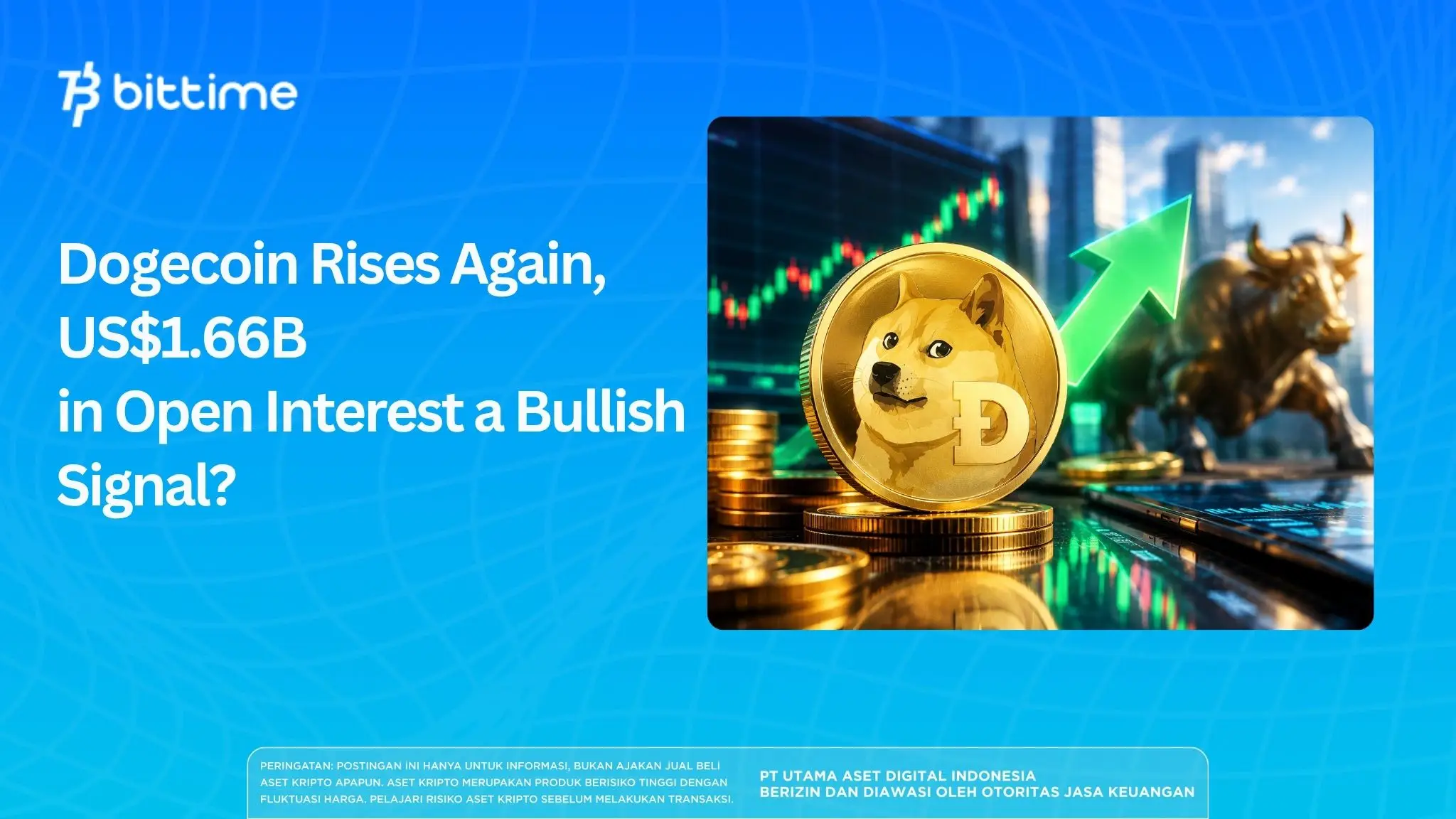 Dogecoin Rises Again, US$1.66B in Open Interest a Bullish Signal?