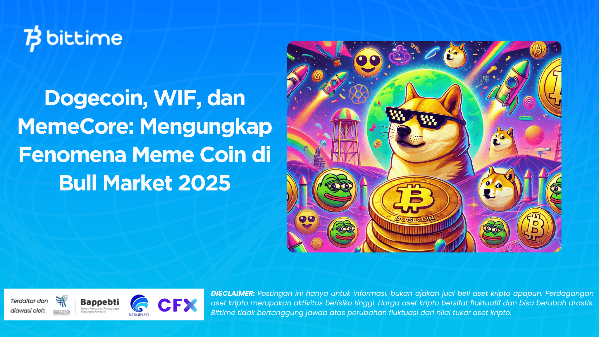 Dogecoin, WIF, dan MemeCore: Mengungkap Fenomena Meme Coin di Bull Market 2025