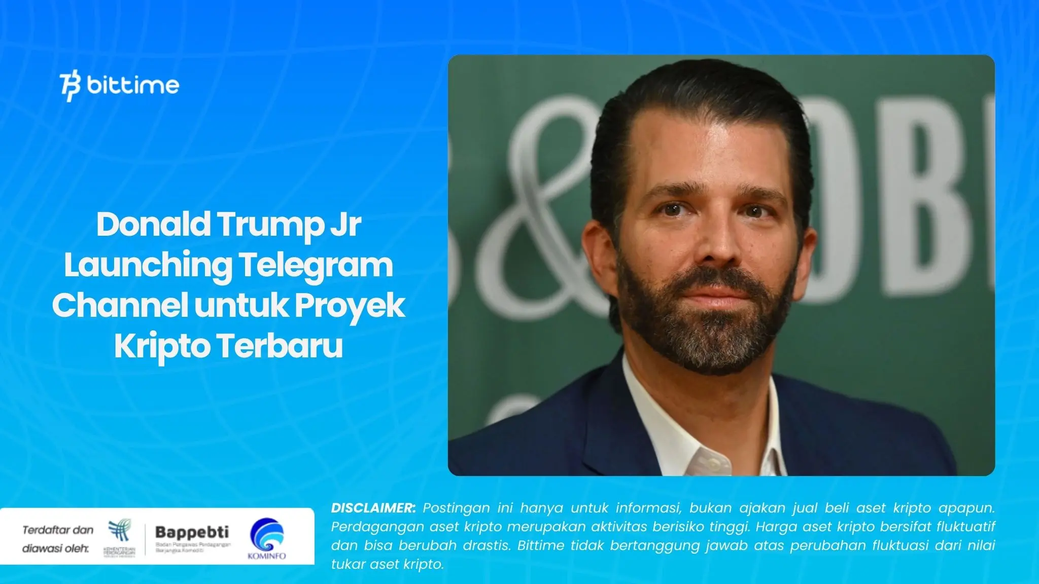 Donald Trump Jr Launching Telegram Channel untuk Proyek Kripto Terbaru.webp