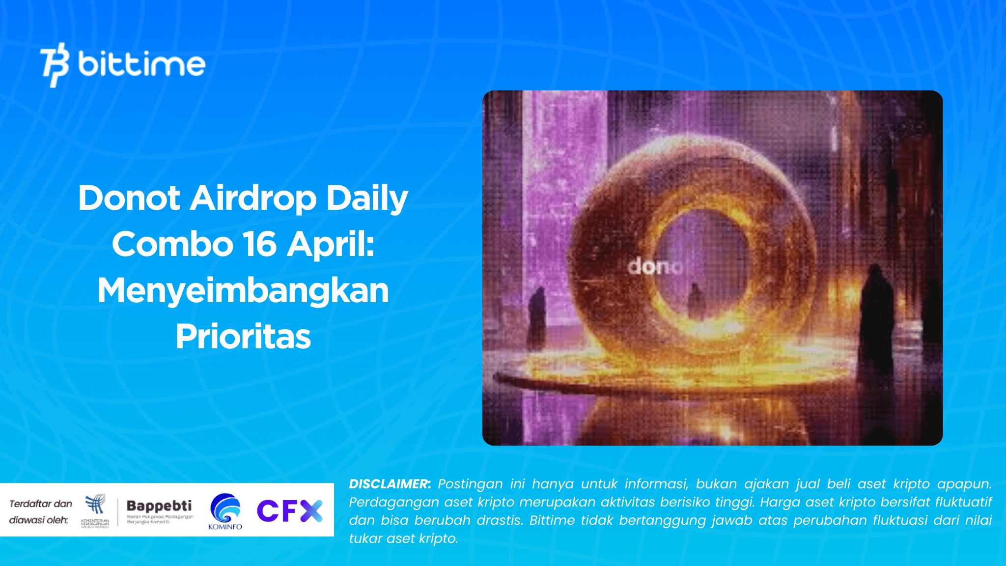 Donot Airdrop Daily Combo 16 April Menyeimbangkan Prioritas