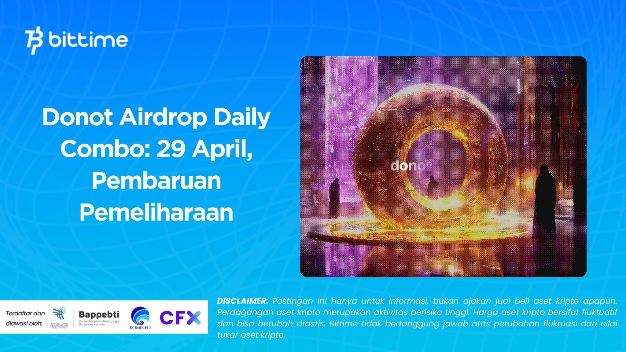 Donot Airdrop Daily Combo: 29 April, Pembaruan Pemeliharaan