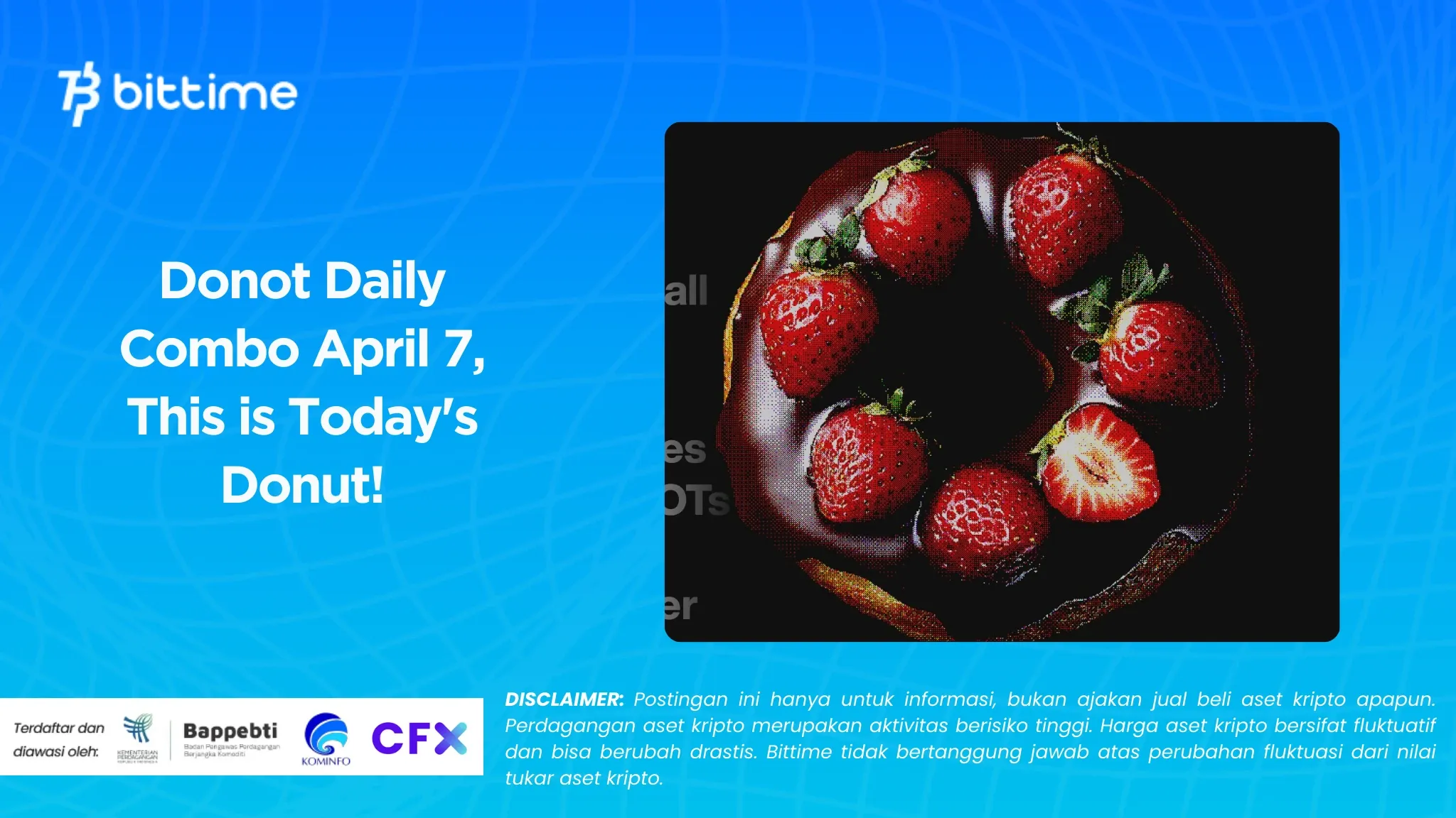 Donot Daily Combo April 7, This is Today's Donut!
