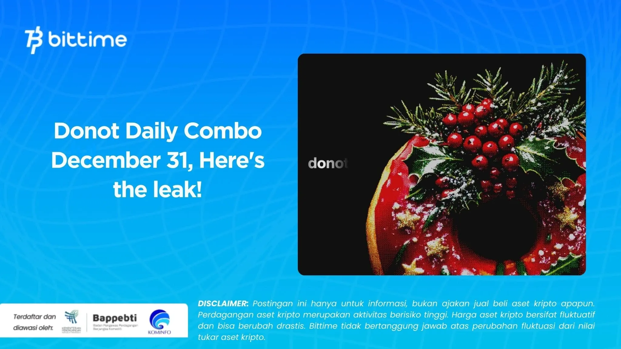 Donot Daily Combo December 31