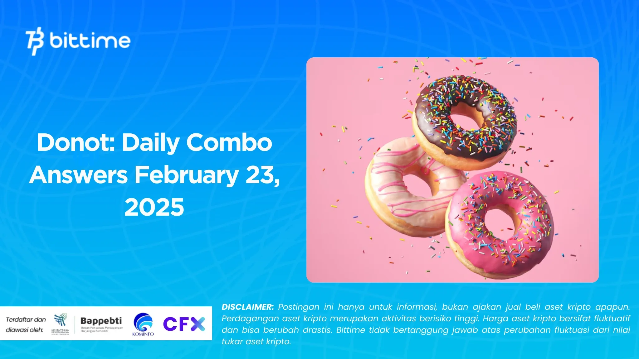 Donot Jawaban Daily Combo 23 Februari 2025.