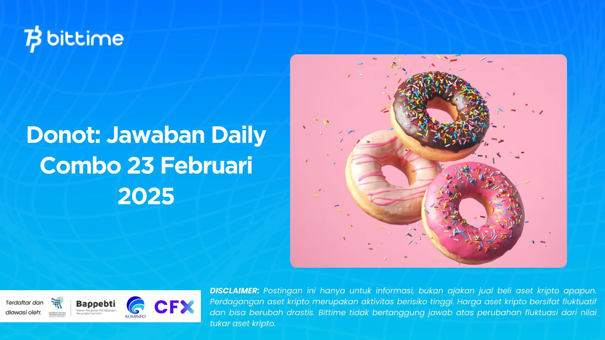 Donot Jawaban Daily Combo 23 Februari 2025.