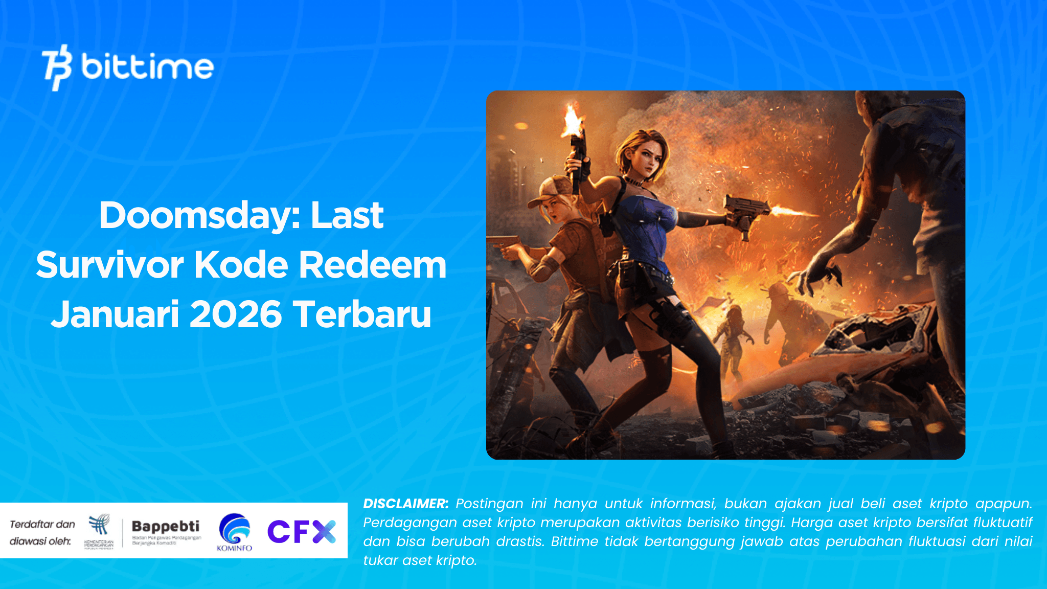 Doomsday: Last Survivor Kode Redeem Januari 2026 Terbaru