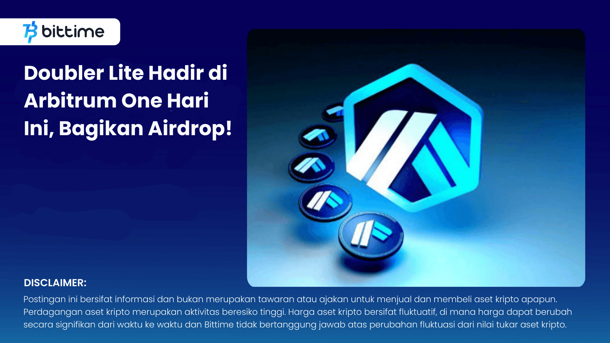 Doubler Lite Hadir di Arbitrum One Hari Ini, Bagikan Airdrop!