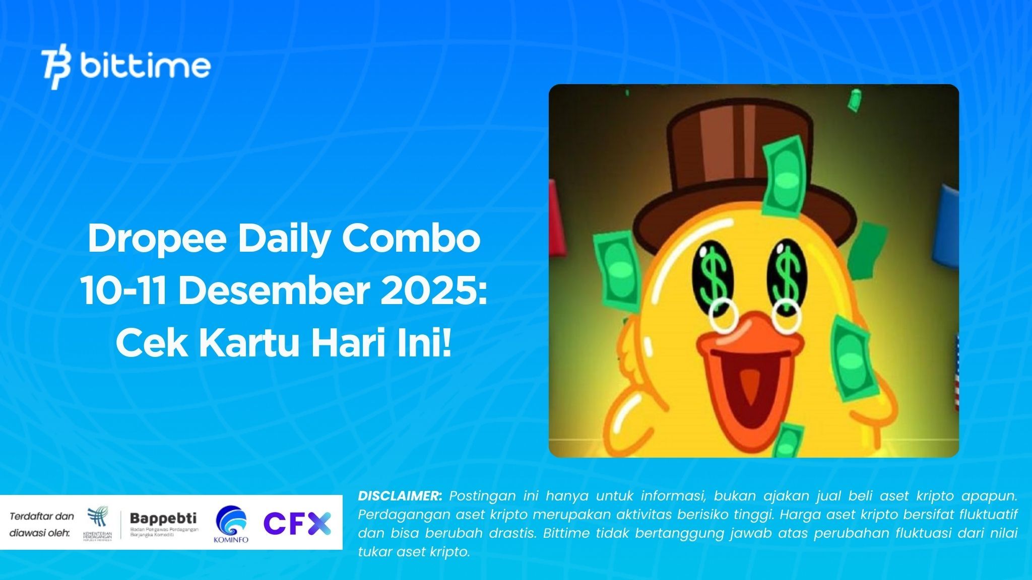 Dropee Daily Combo December 10-11, 2025: Check Your Card Today!