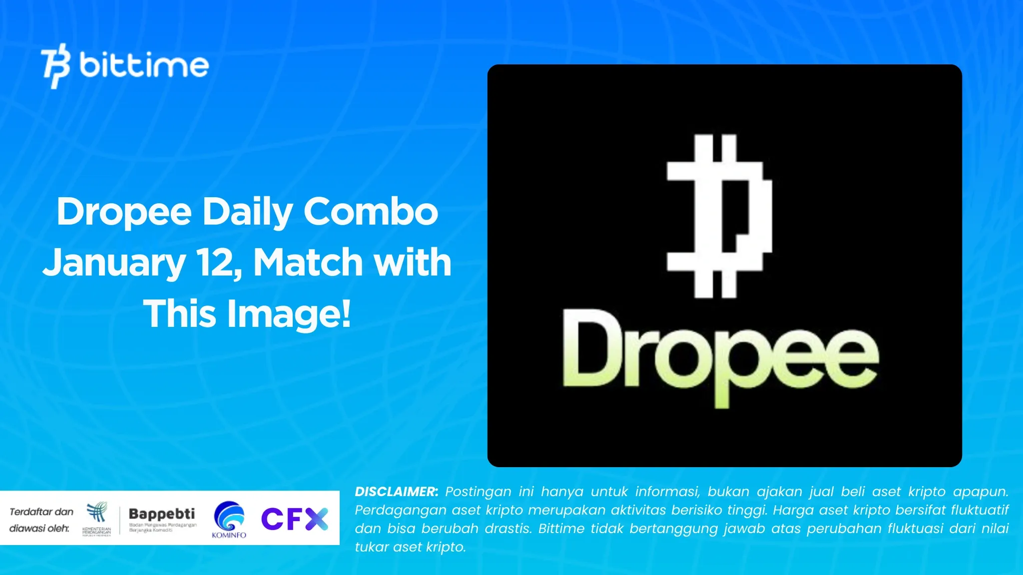 Dropee Daily Combo 12 Januari, Cocokkan dengan Gambar Ini! (1).webp