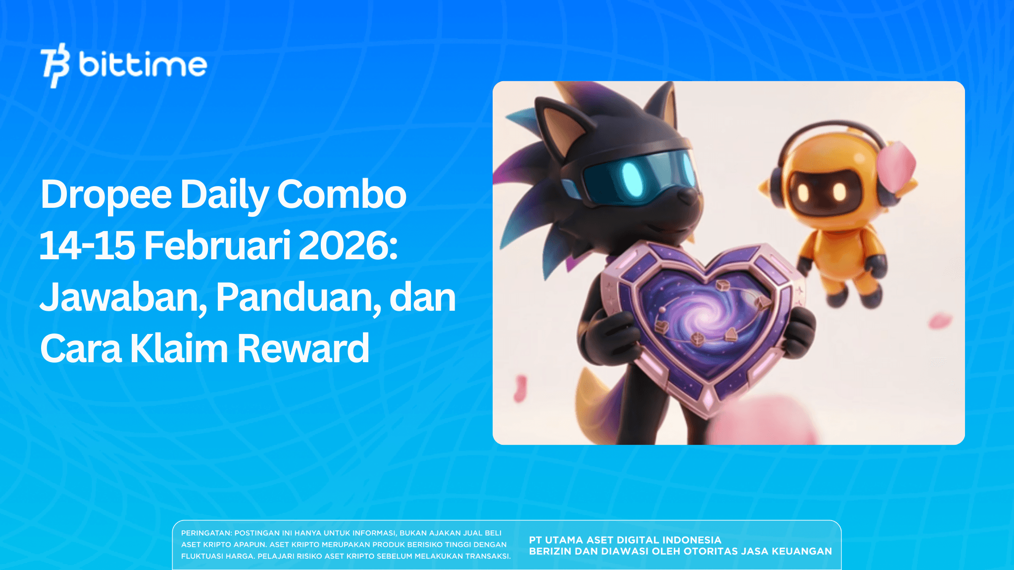 Dropee Daily Combo 14-15 Februari 2026: Jawaban, Panduan, dan Cara Klaim Reward